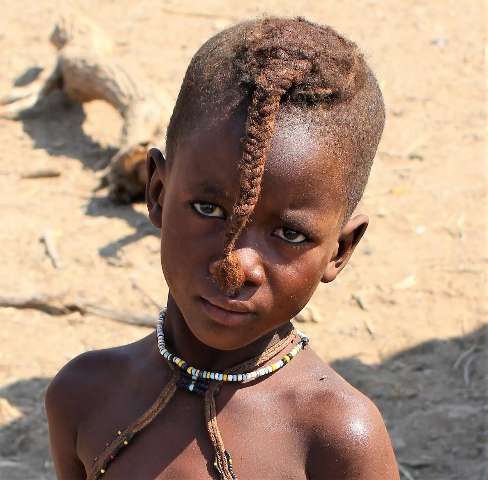 People in Opuwo Country Lodge