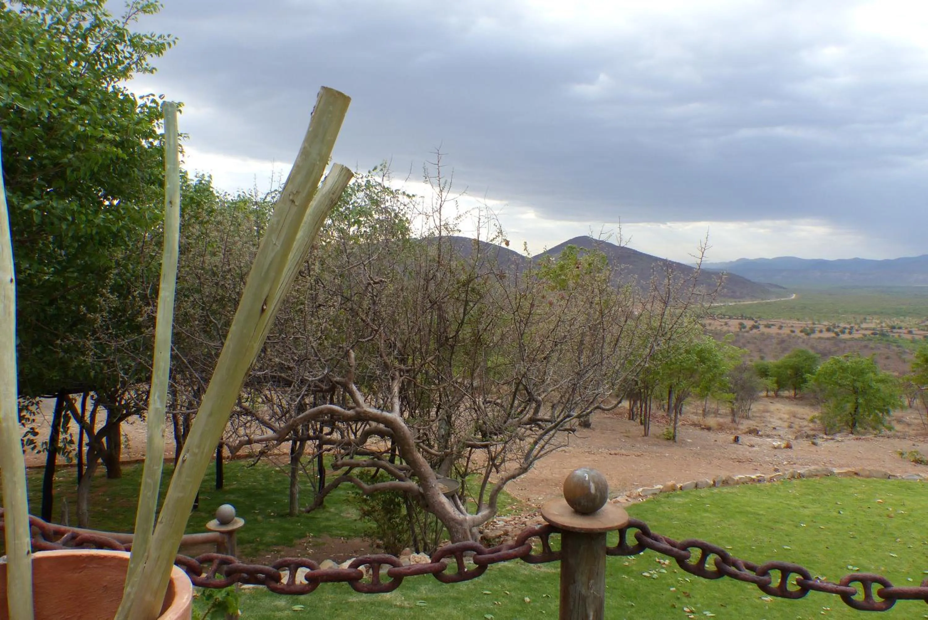 Garden in Opuwo Country Lodge