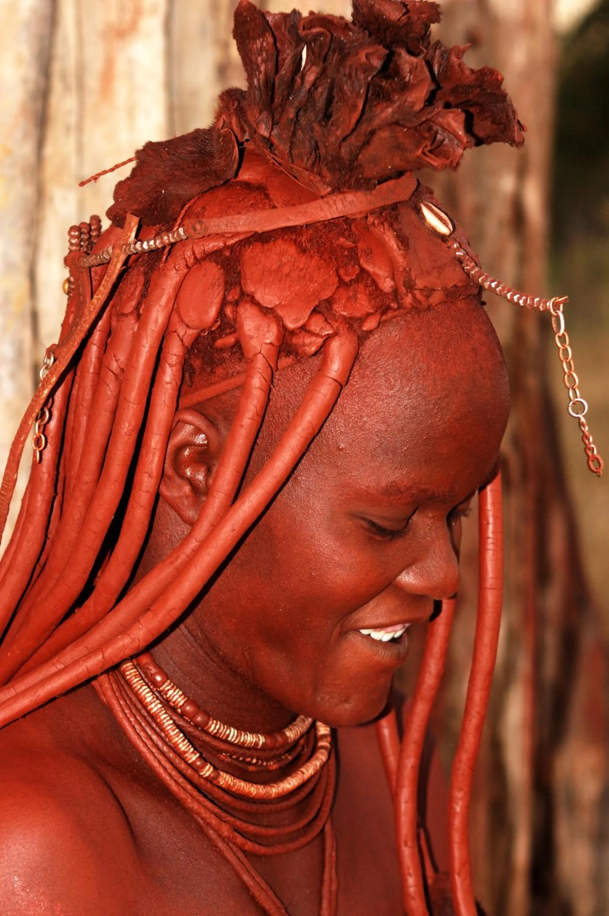 People in Opuwo Country Lodge