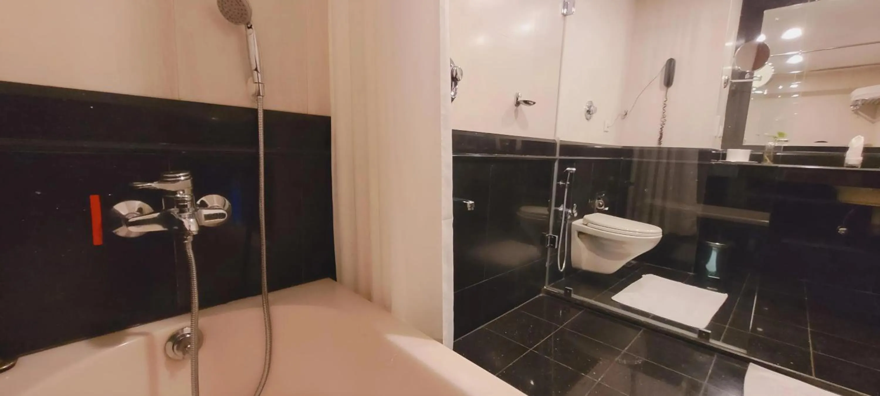 Shower in ASHOKA INN