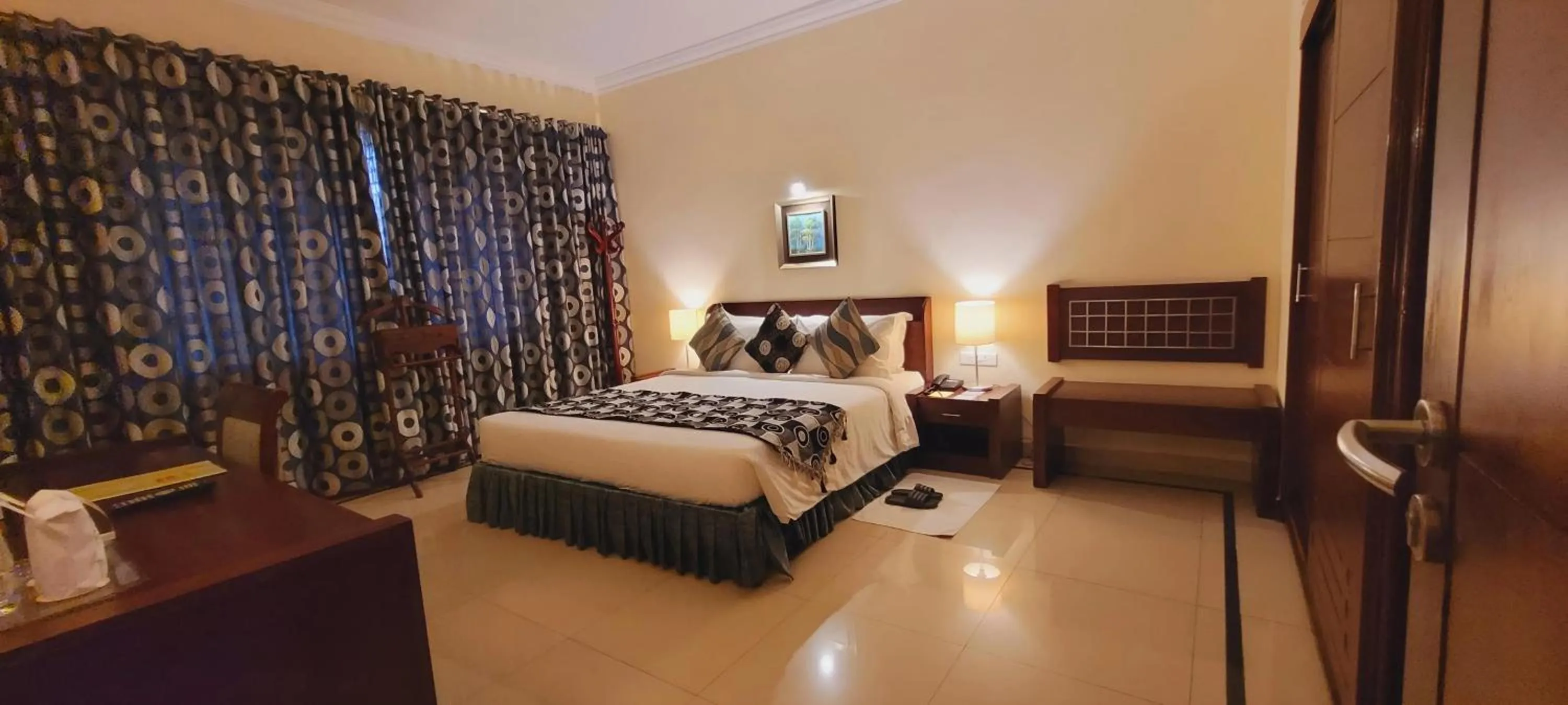 Bedroom, Bed in ASHOKA INN