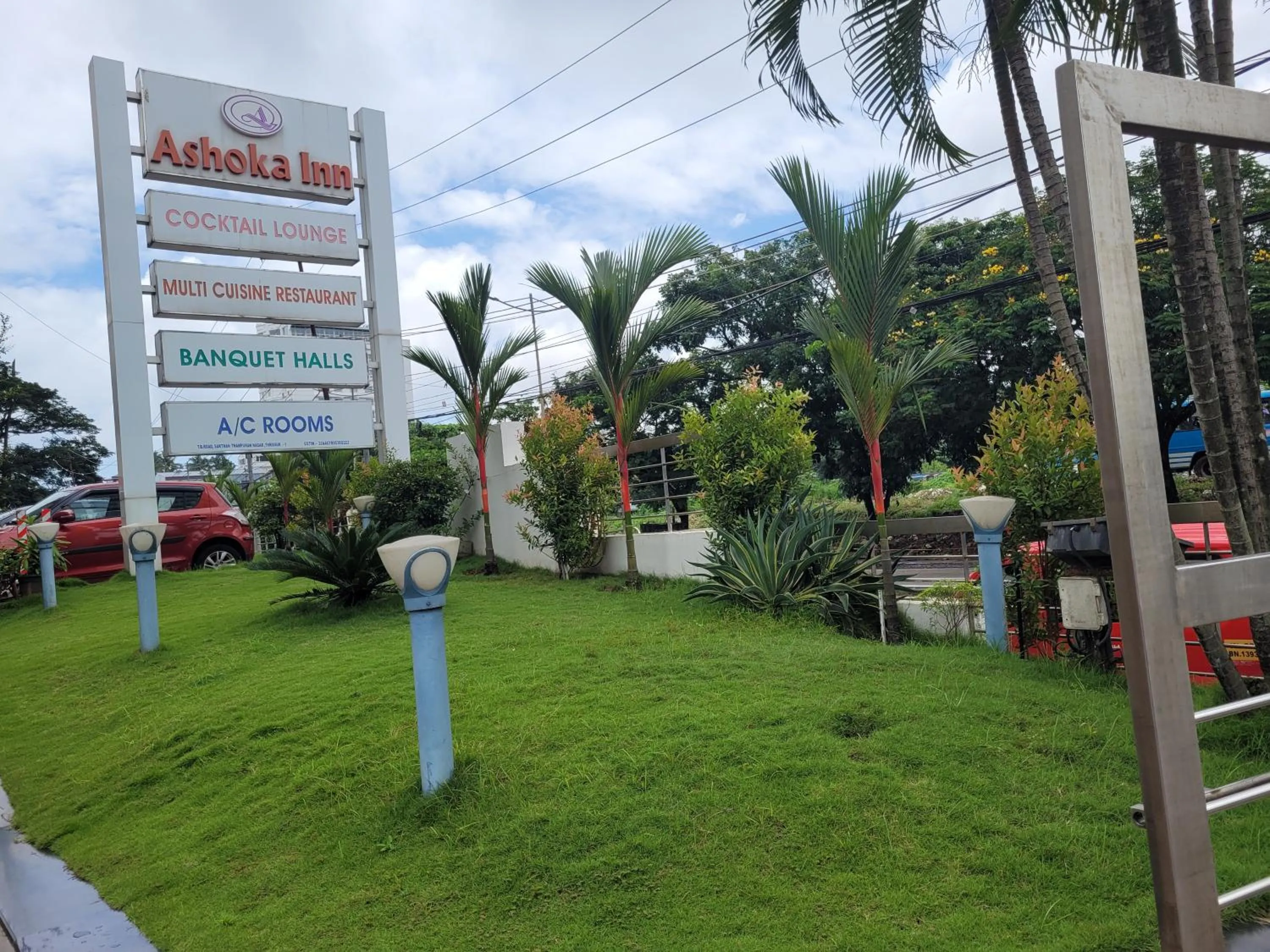 Garden in ASHOKA INN