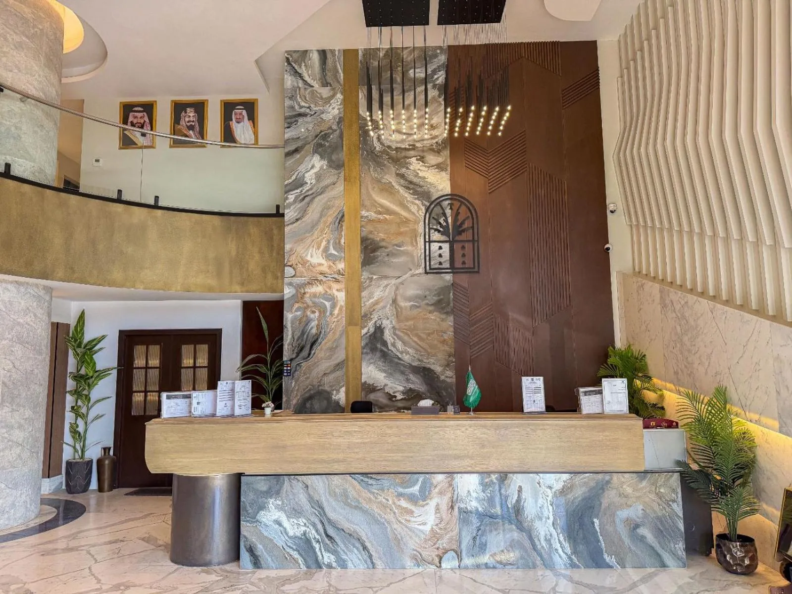 Lobby or reception in Tura Residence Olaya - ترى للشقق المخدومة العليا
