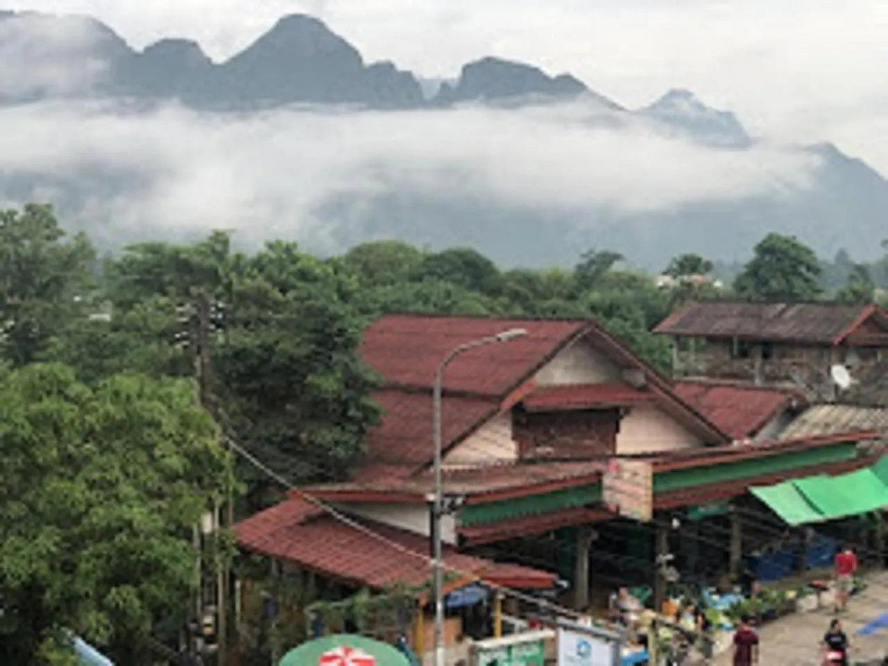 View (from property/room) in DokPhut Guesthouse