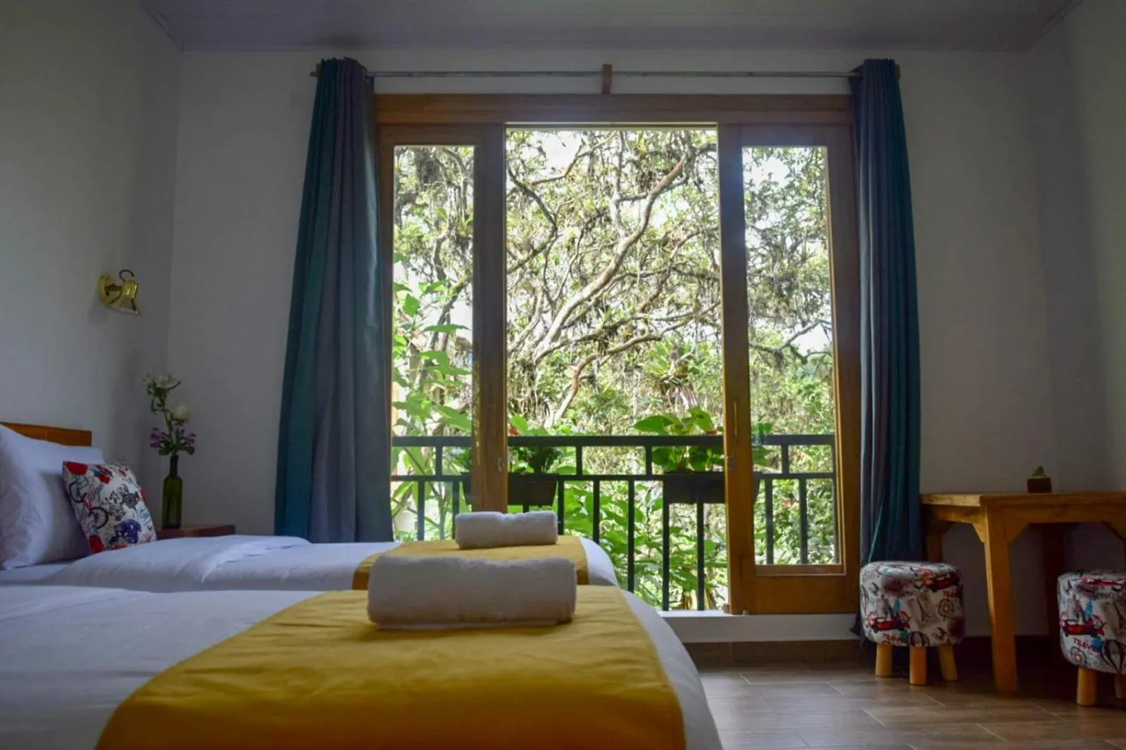 River view, Bed in Margarit Boutique Hotel