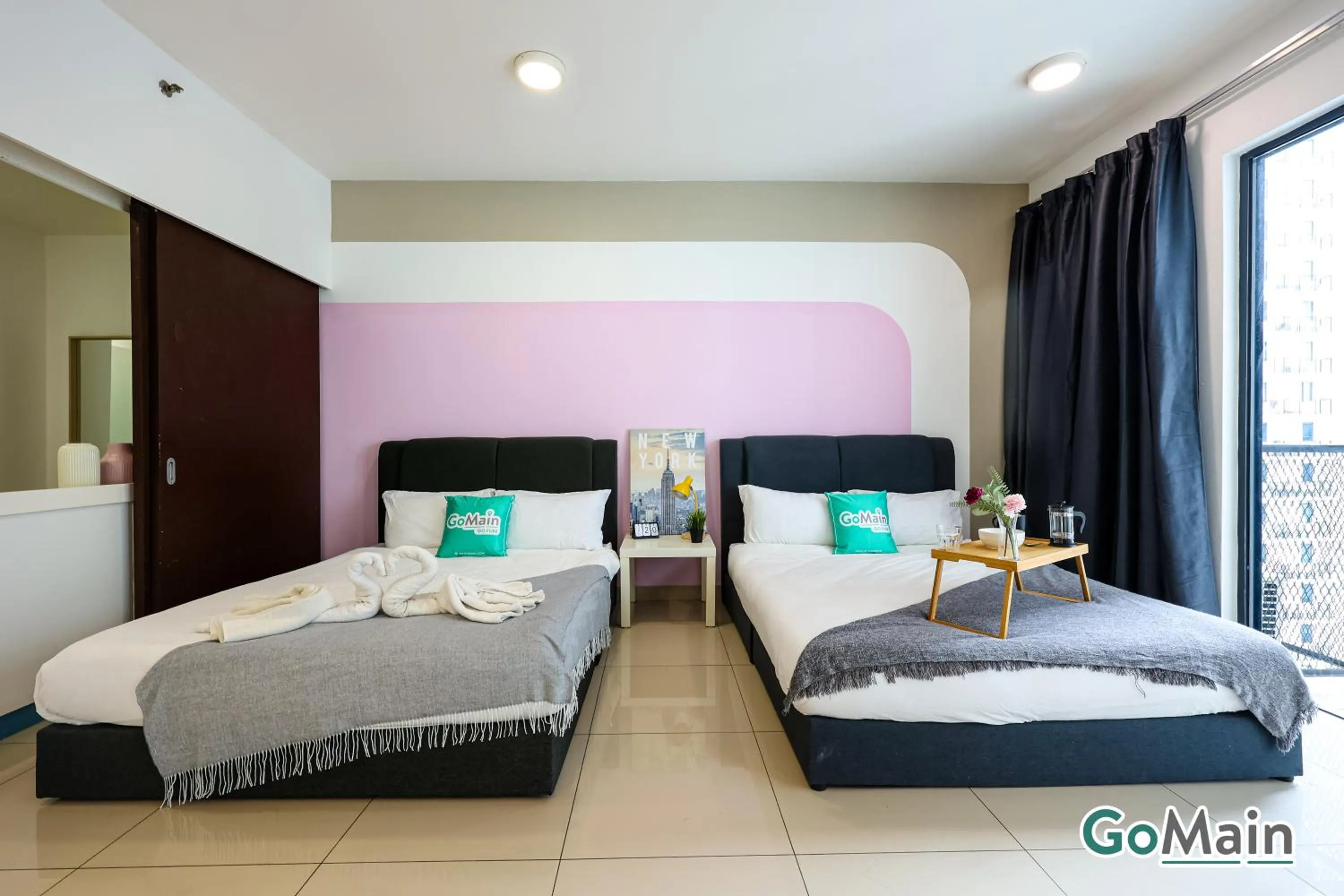 Bed in Trefoil Setia Alam by GO-MAIN - Next to Mall & SCCC