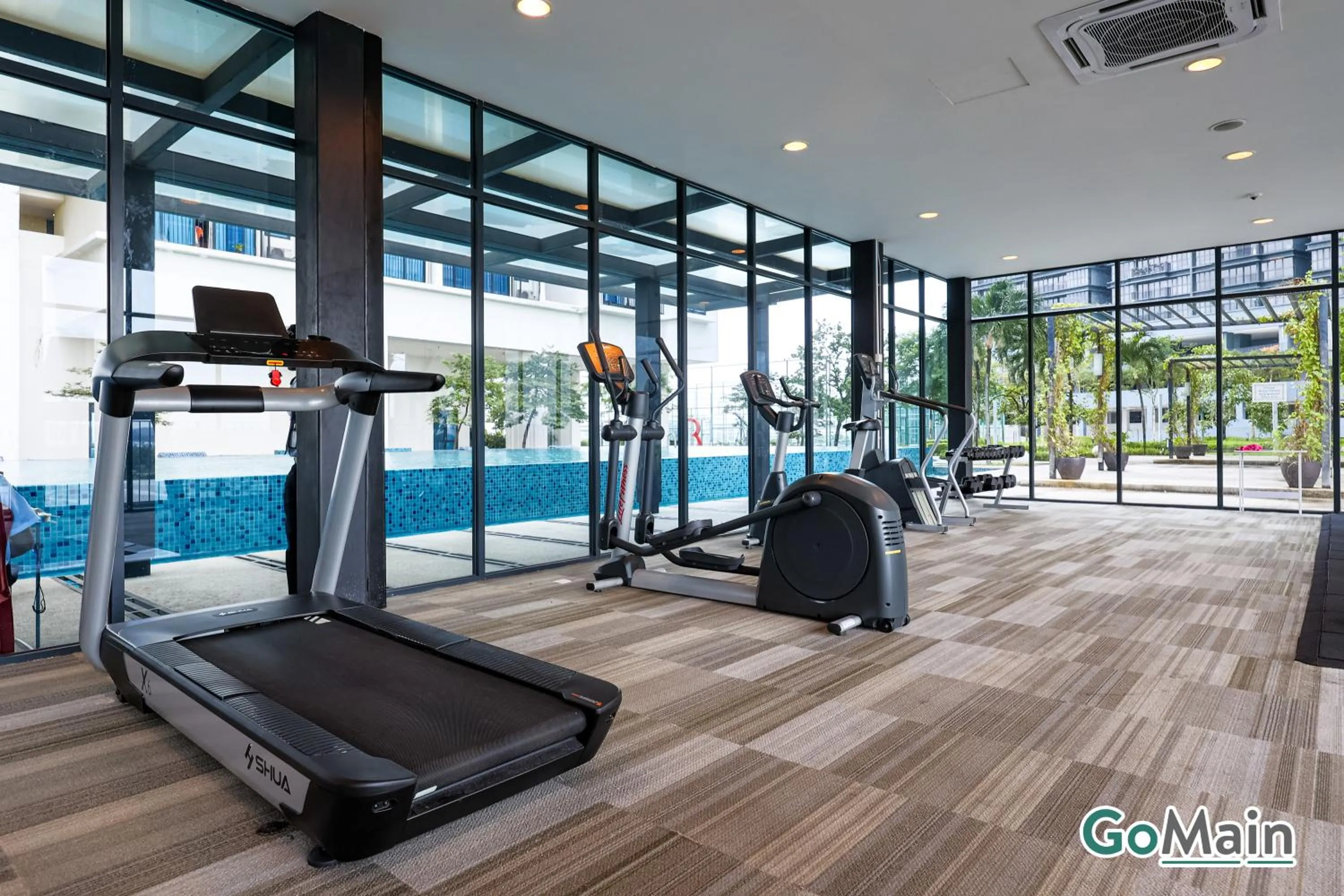 Fitness centre/facilities in Trefoil Setia Alam by GO-MAIN - Next to Mall & SCCC
