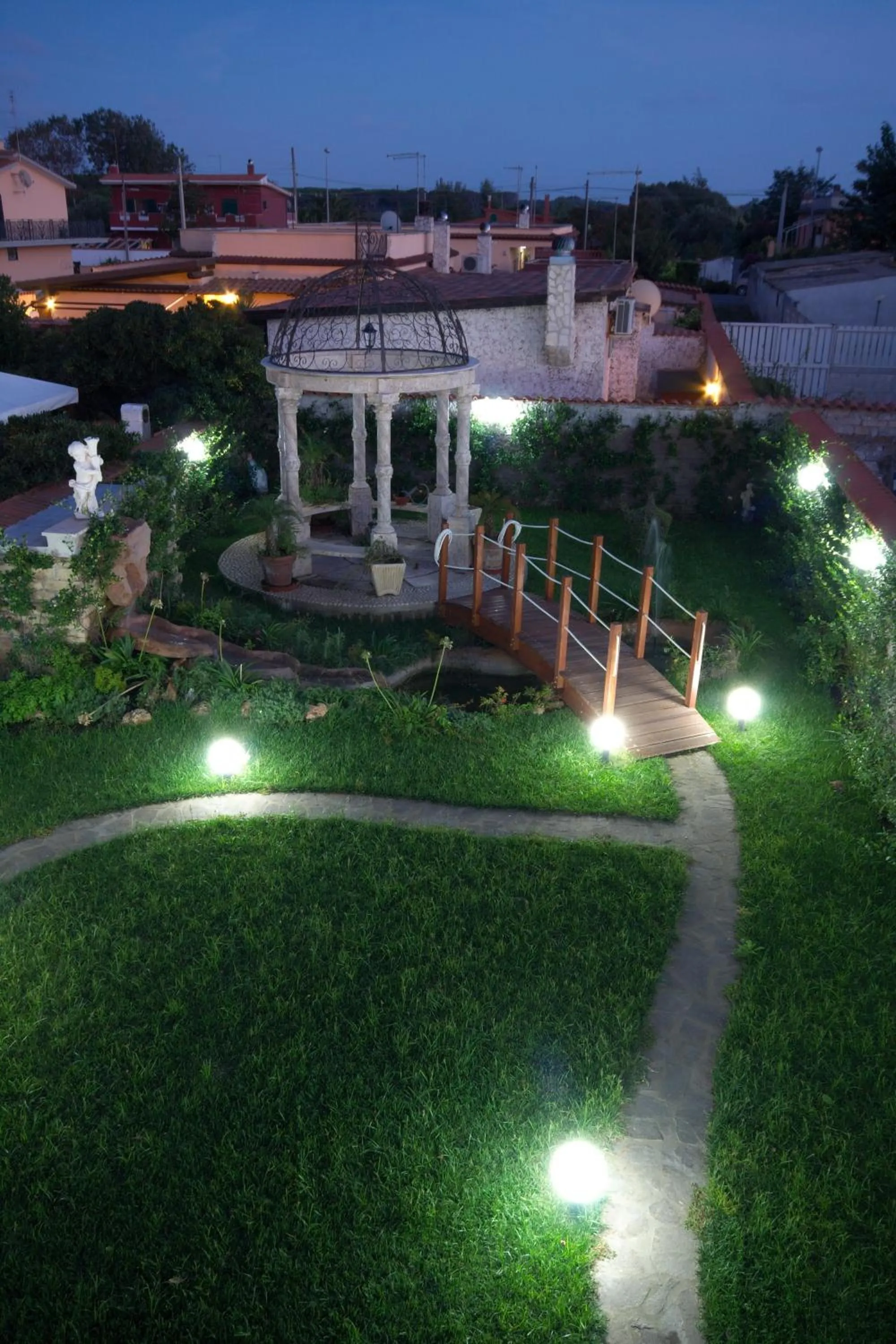 Garden in Il Mondo B&B