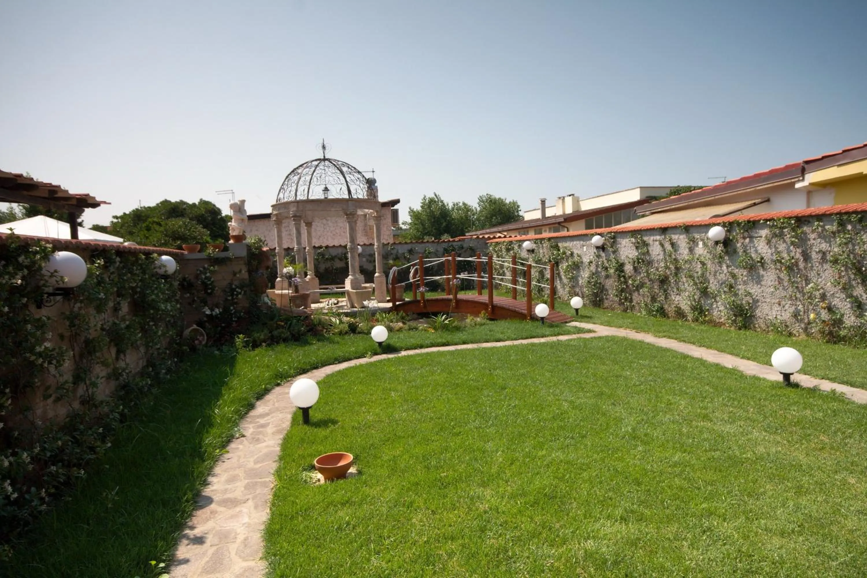 Garden in Il Mondo B&B