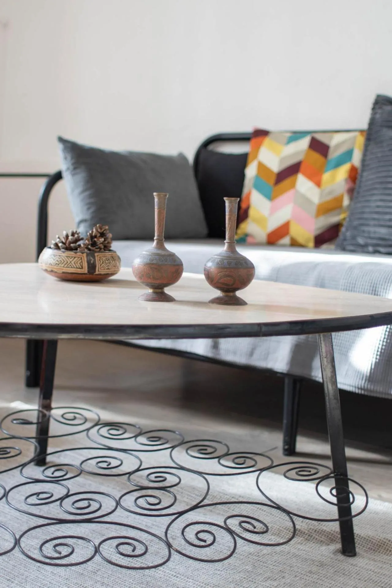 Living room in Appartement Les Cyprès de l’Île