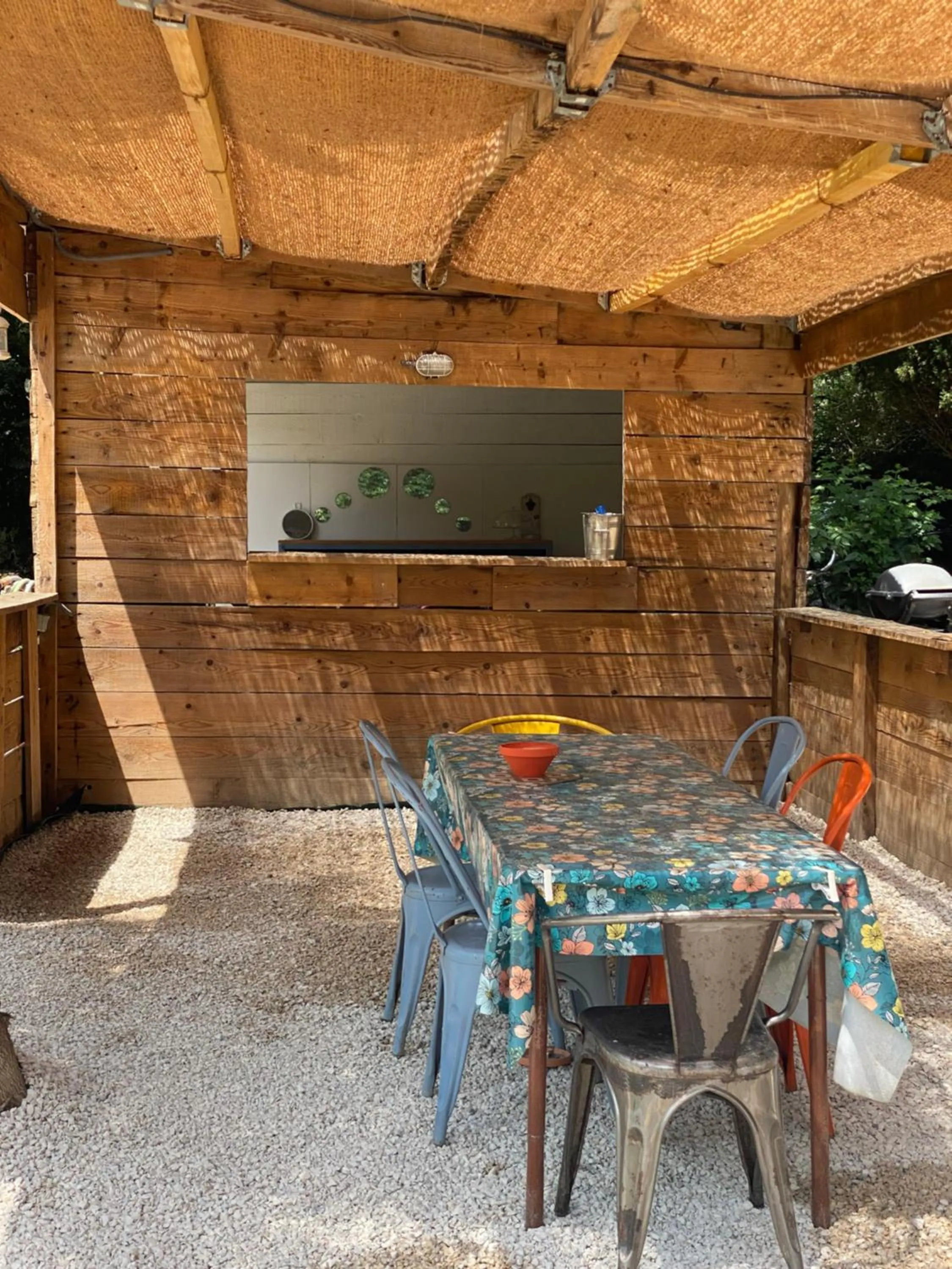 Dining area in Appartement Les Cyprès de l’Île