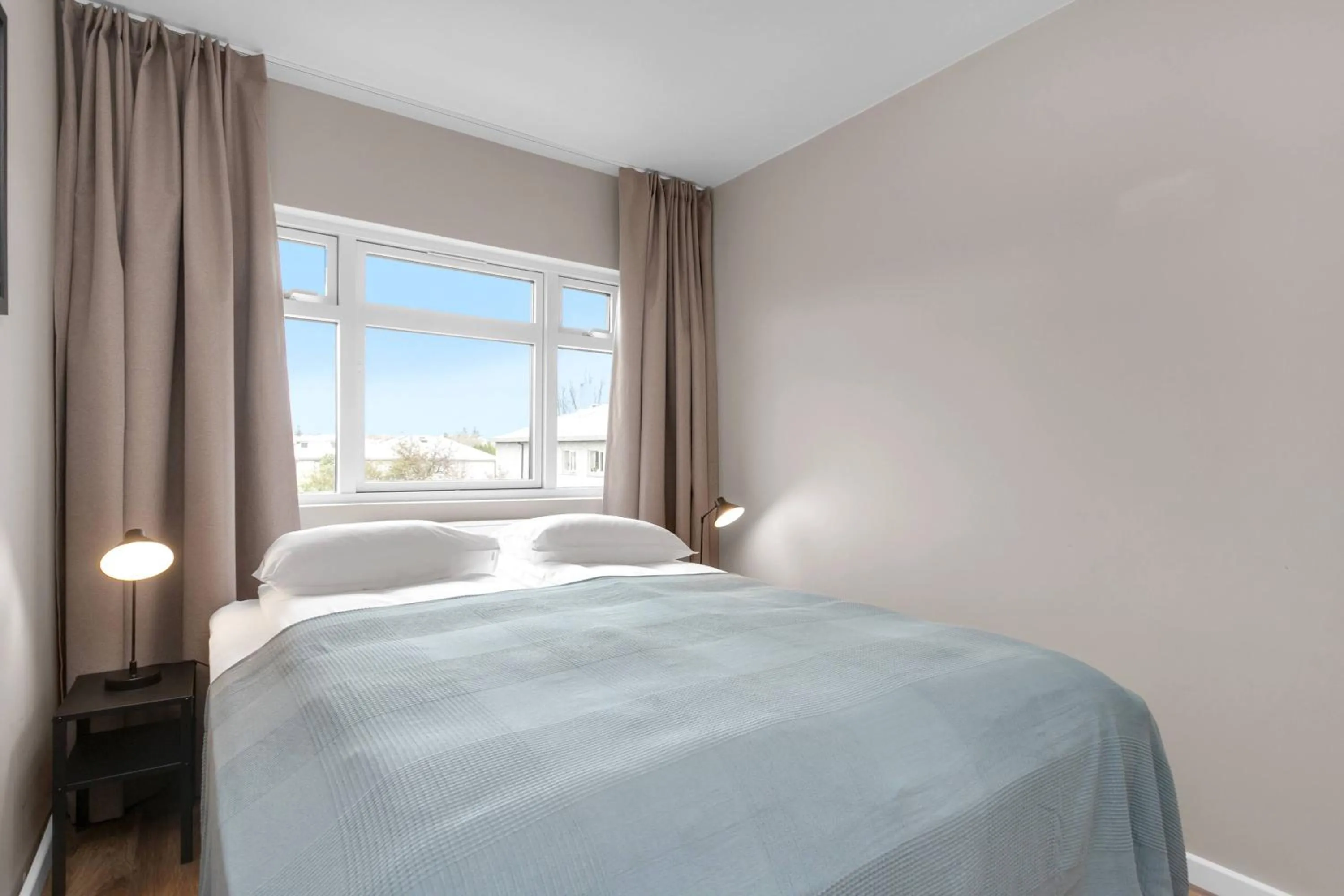 Bedroom, Bed in Reykjavík Central Guesthouse