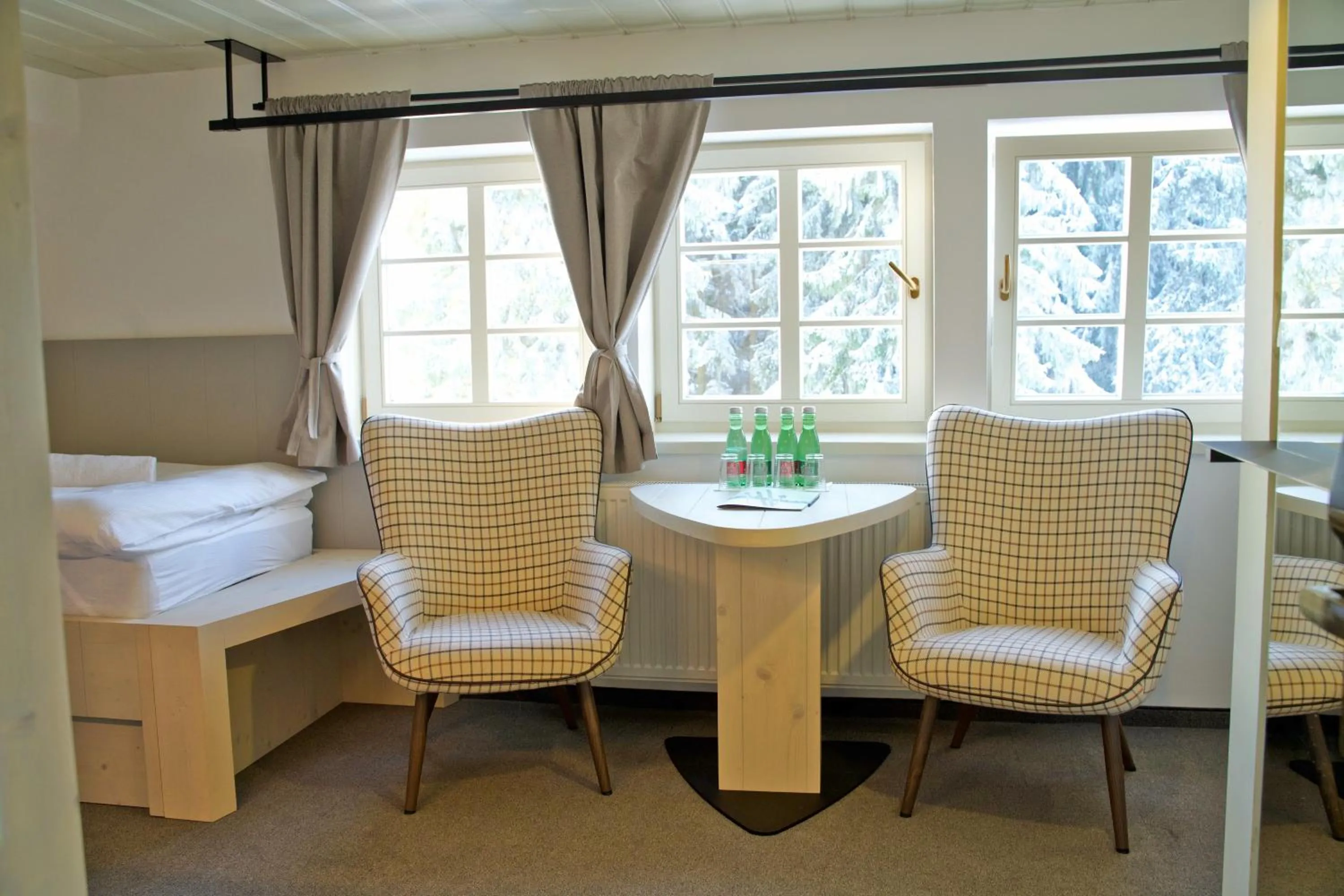 Seating area in Prezidentská