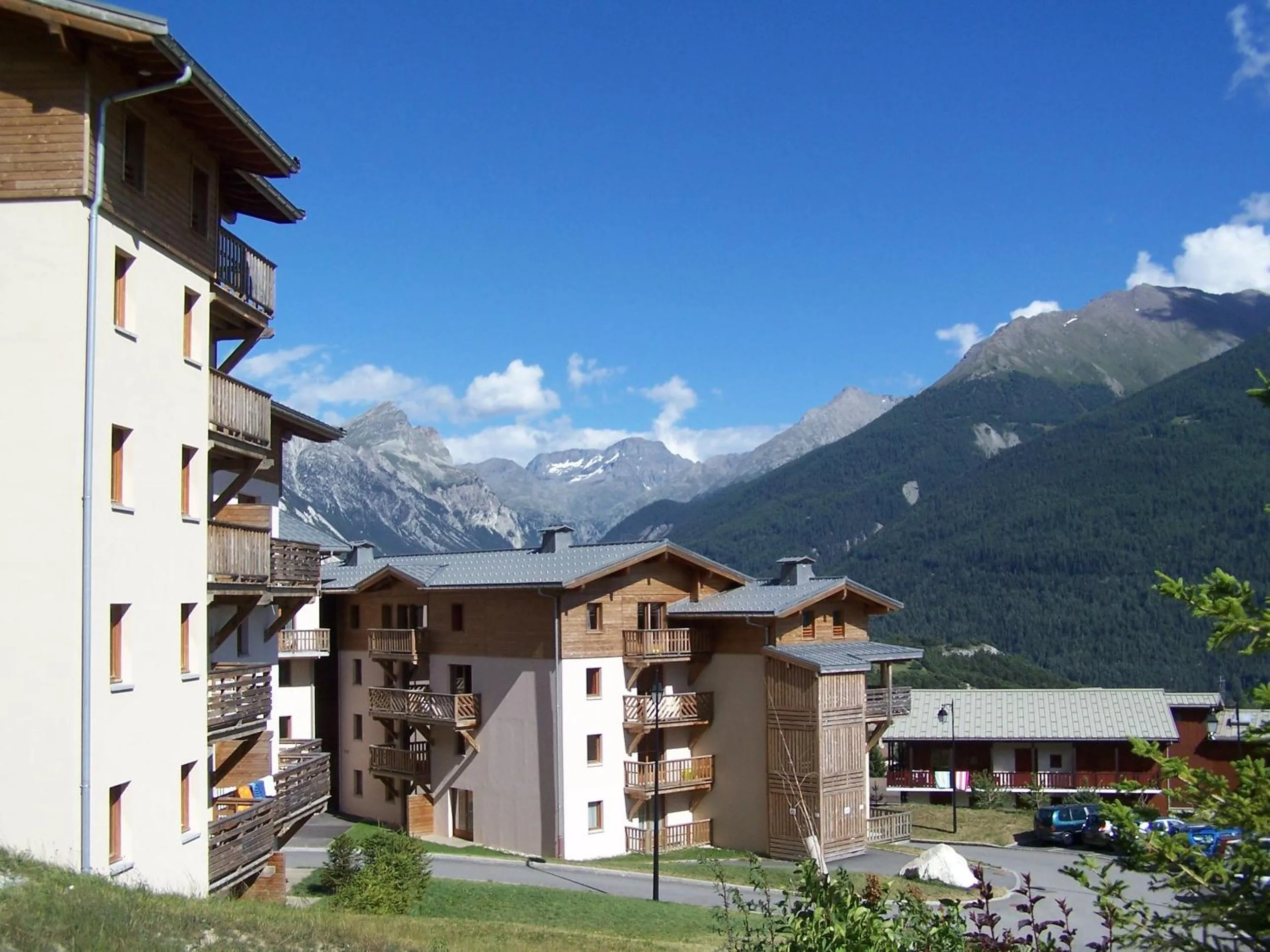 Mountain view in Résidence Goélia Les Flocons d'Argent