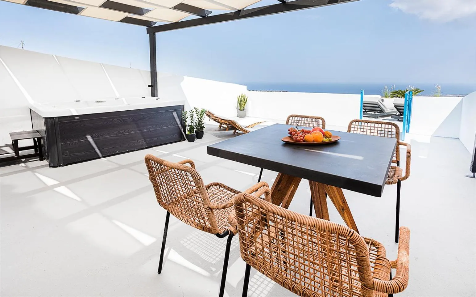 Balcony/Terrace in Rafael' s Mediteranian Cave Suites