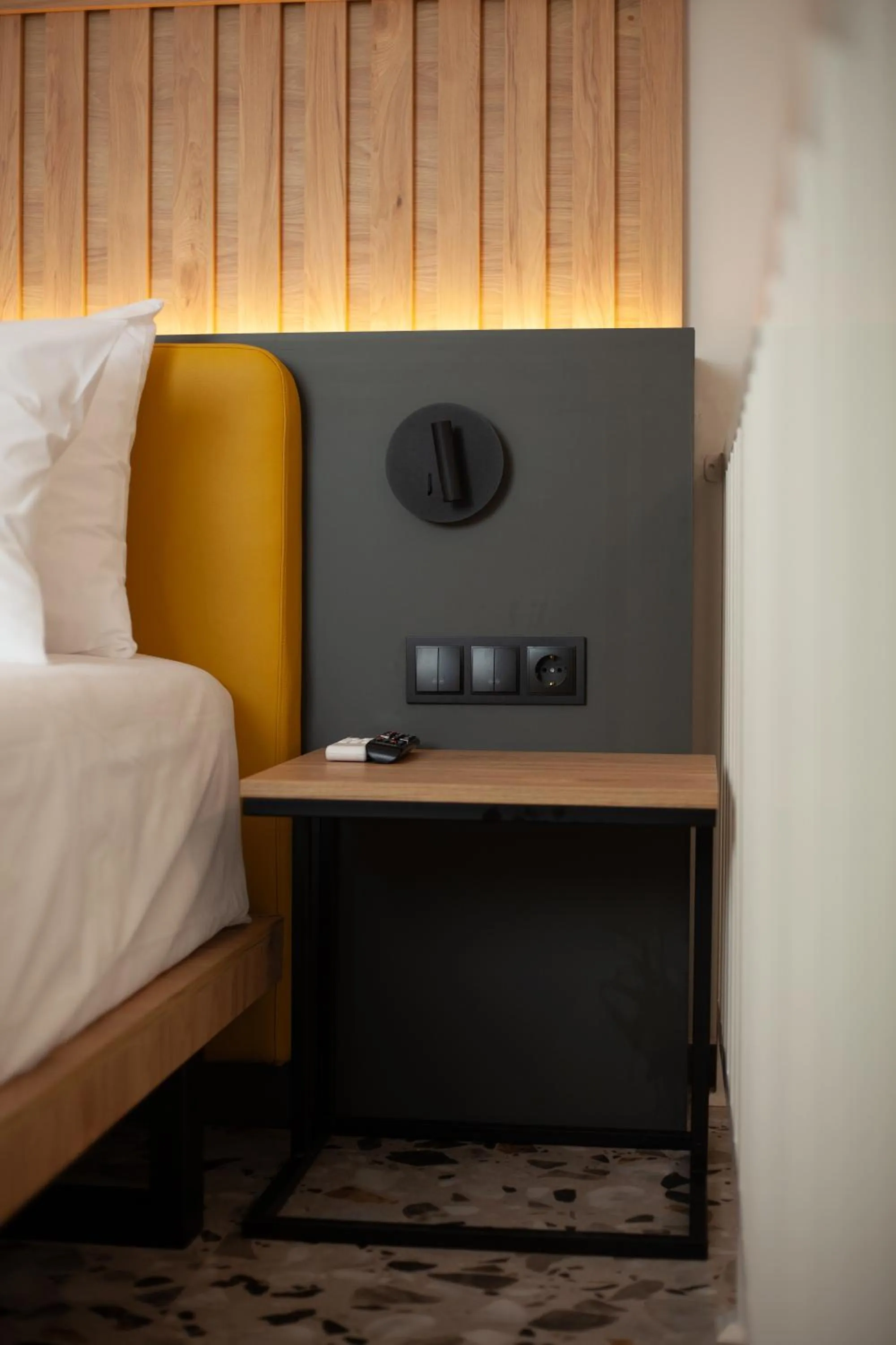 Bedroom, Bed in NERO SEASCAPE SUITES