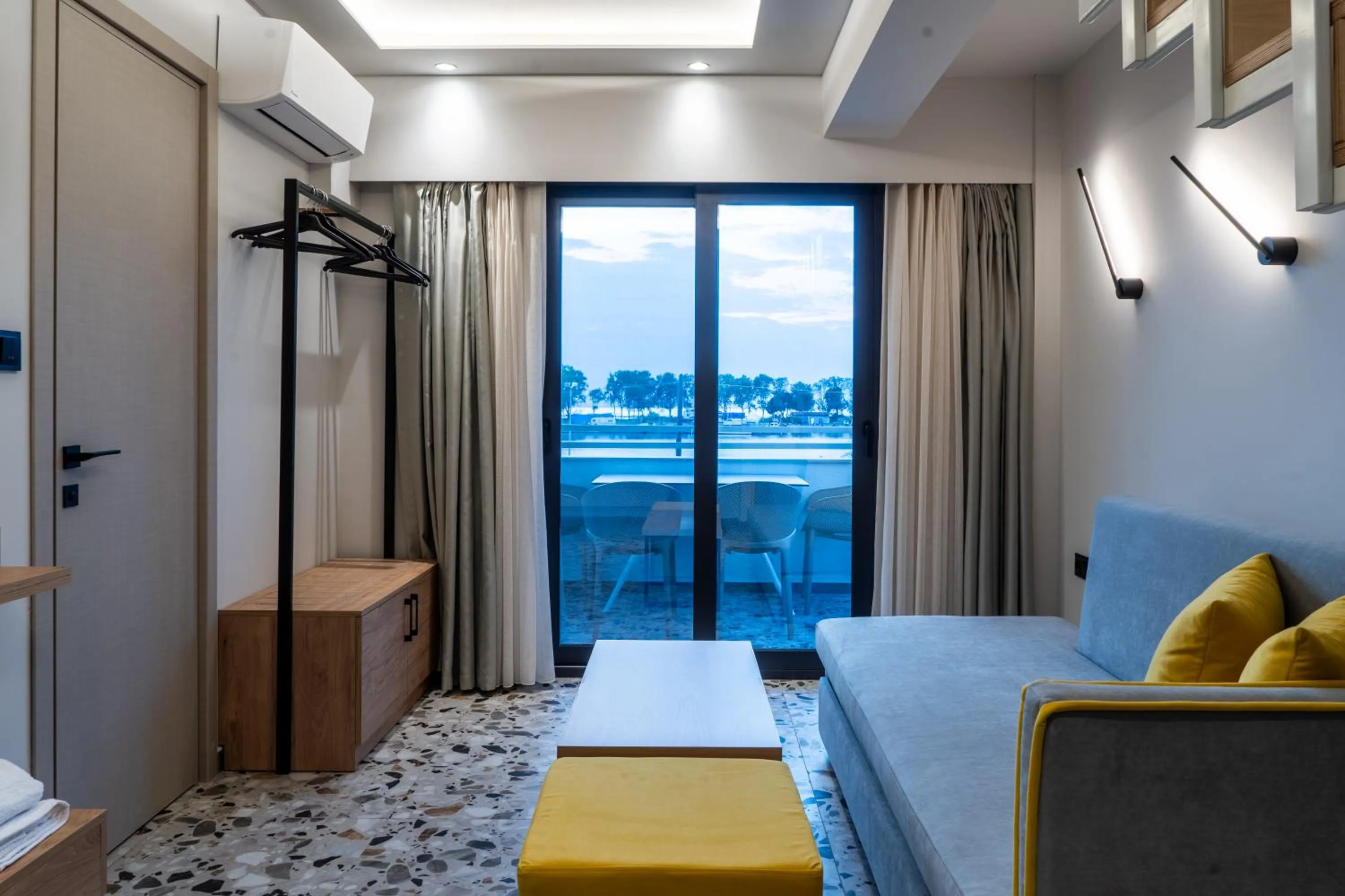 View (from property/room), Bed in NERO SEASCAPE SUITES