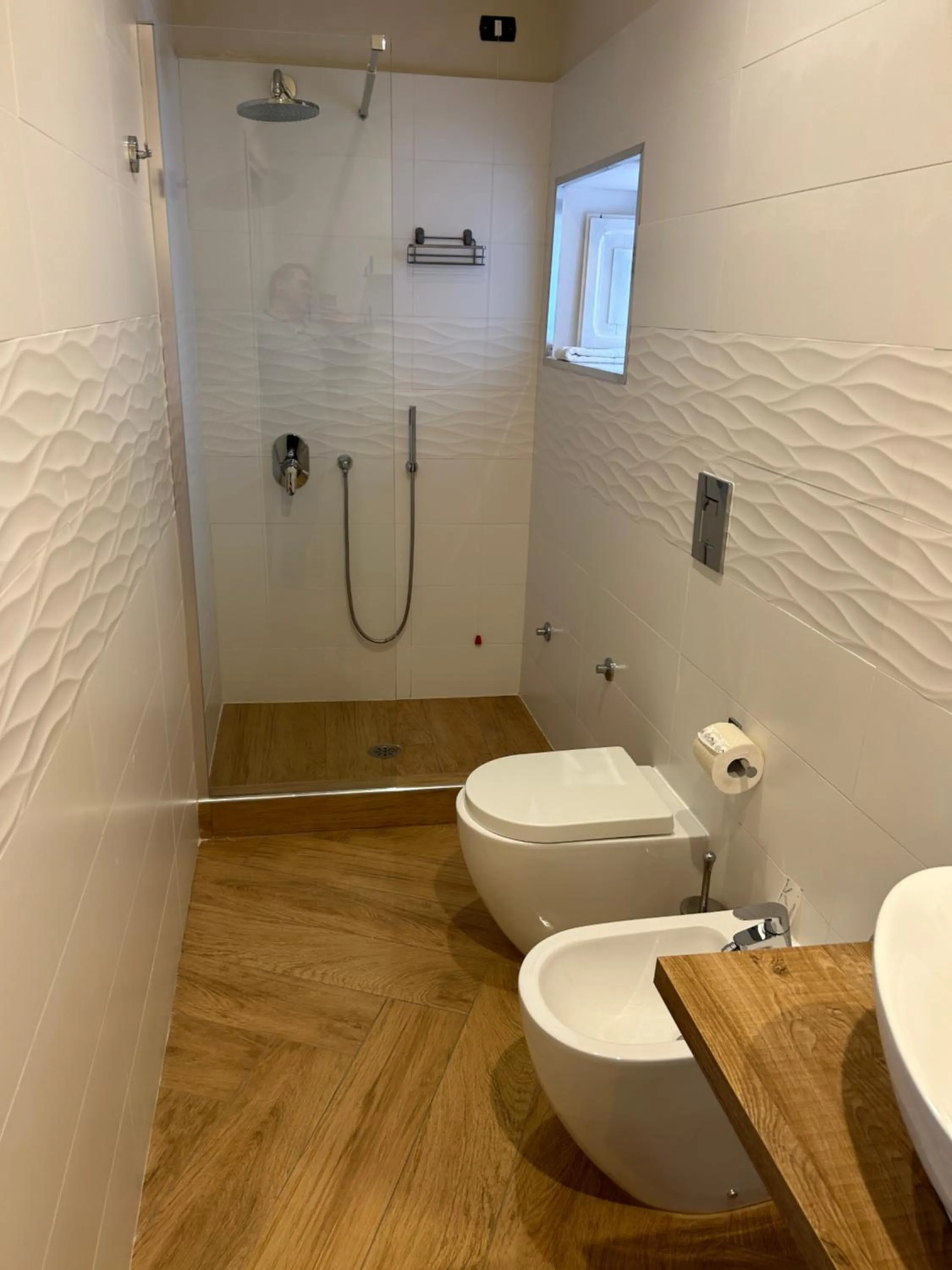 Shower in Ca’del Borgo B&B Country House