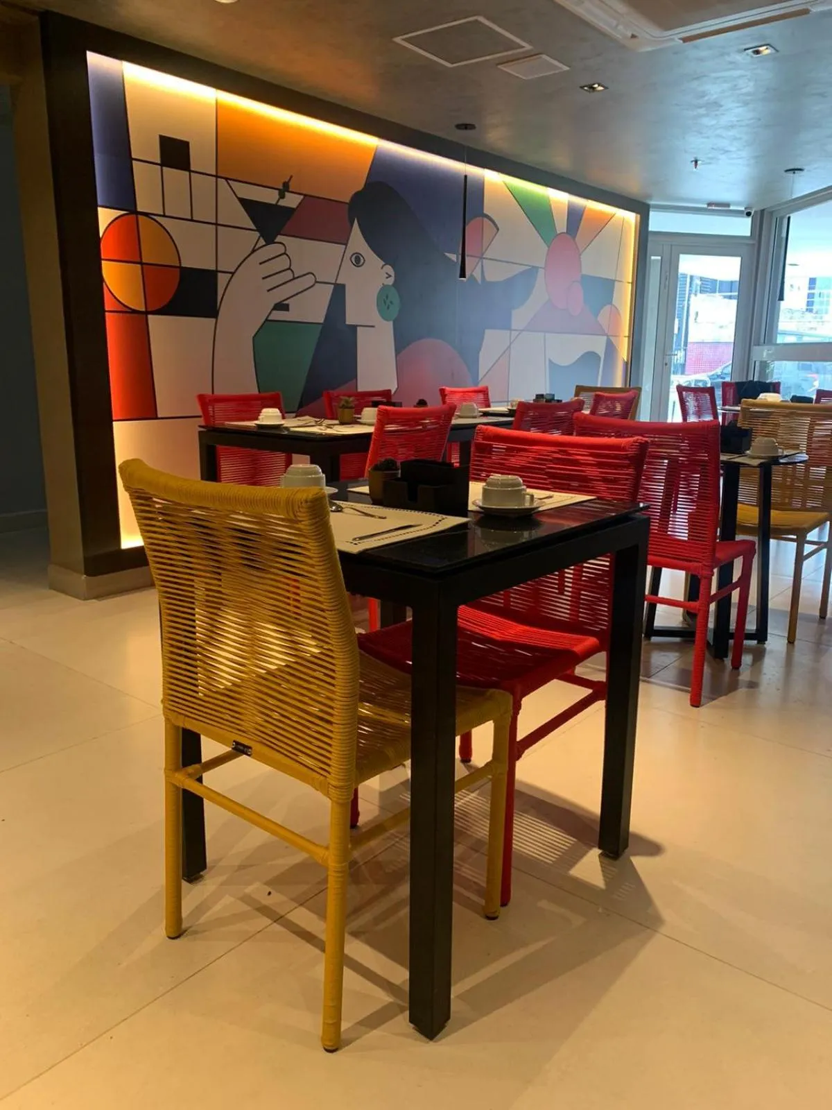 Restaurant/places to eat in Place2You Hotel by Welkom