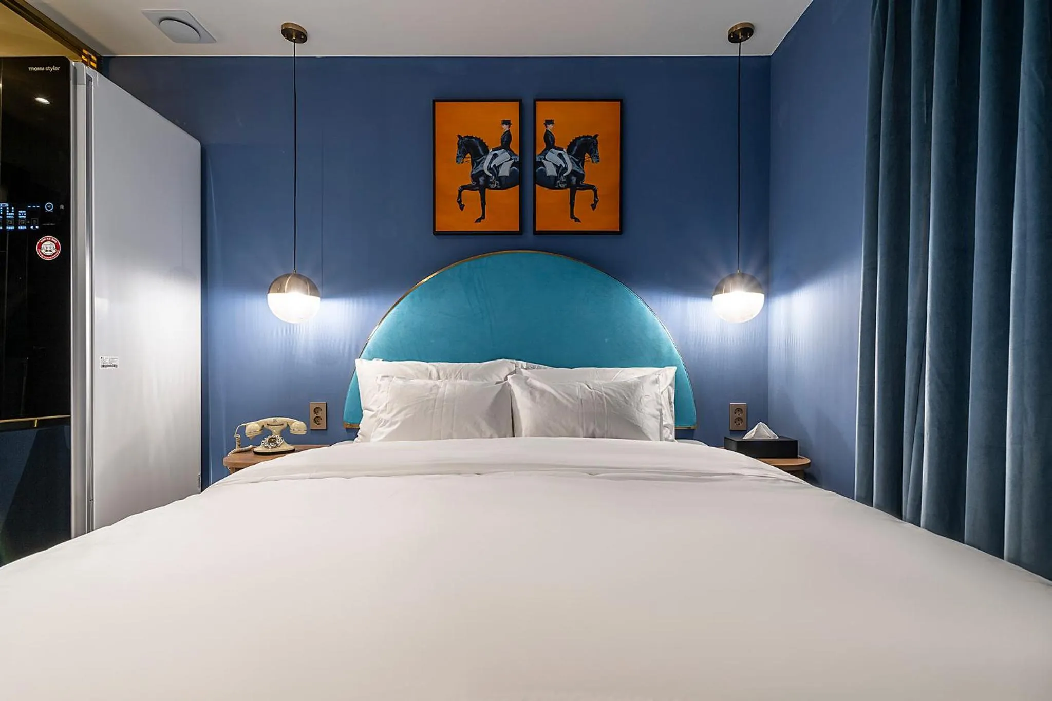 Bed in Wonju Hotel Ippda