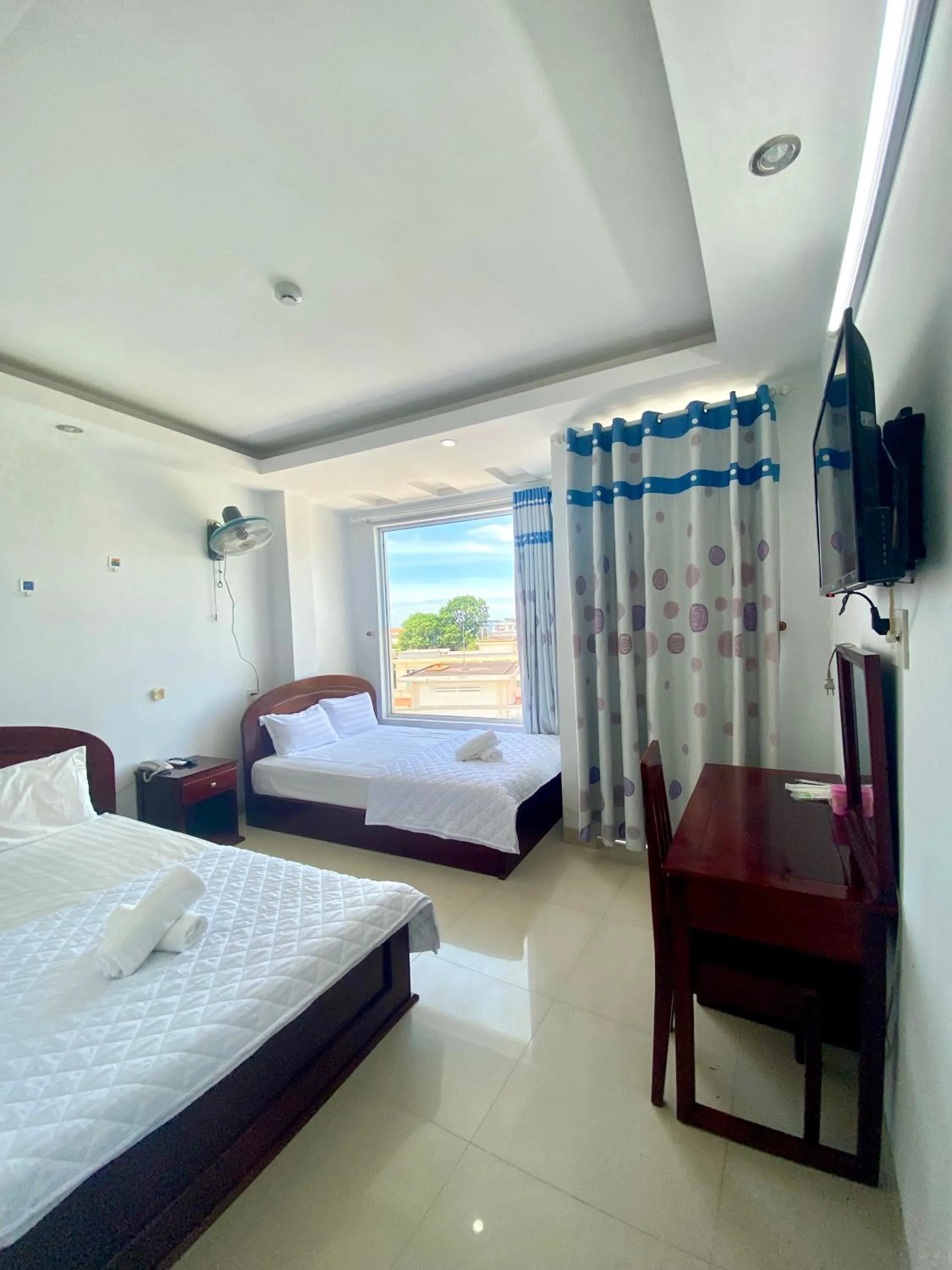 Bed in Isea Nha Trang Hotel