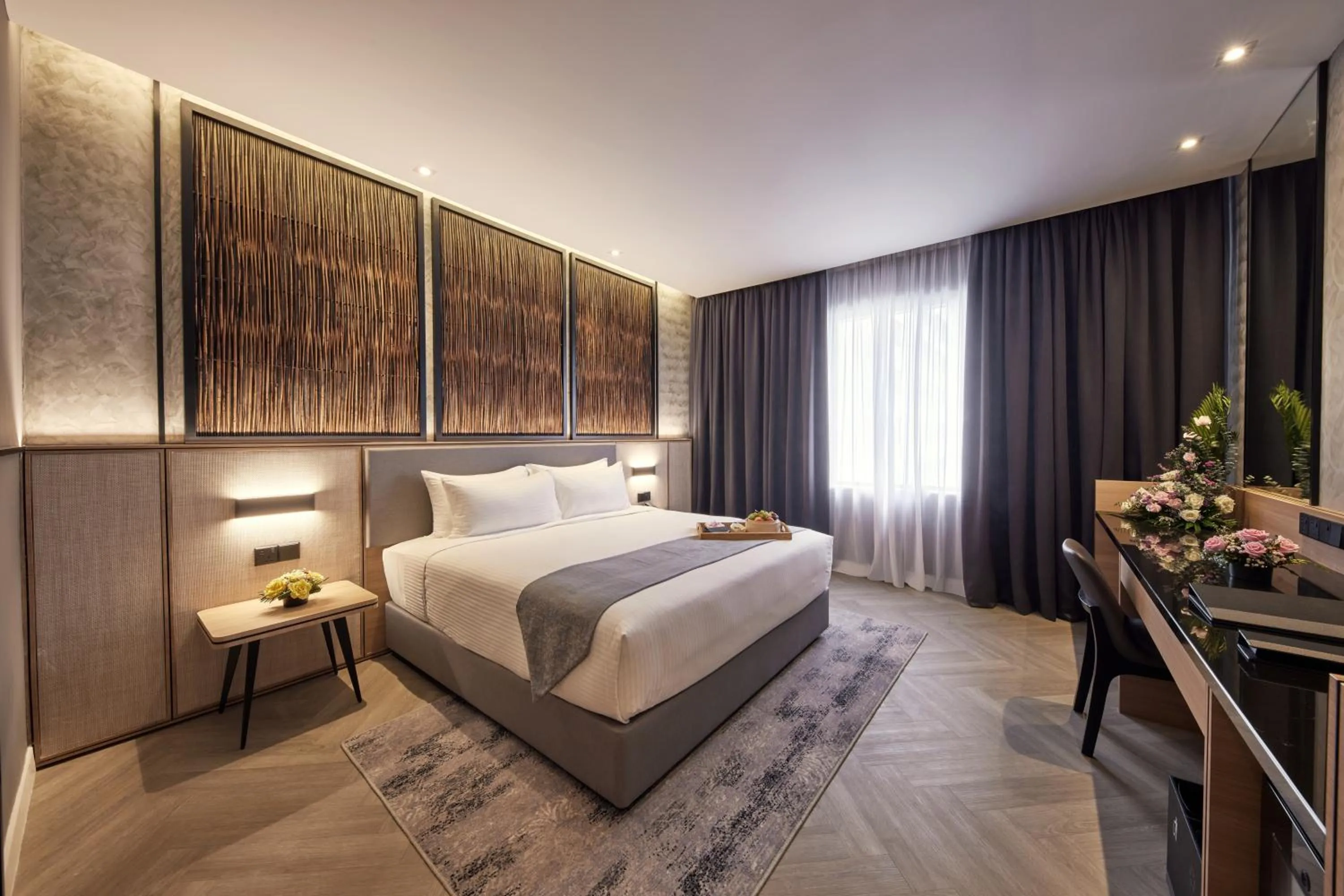 Bed in Hotel Royal Signature