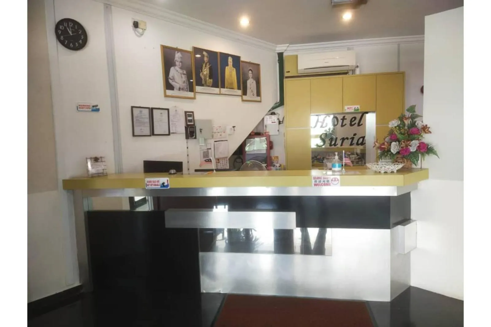 Lobby or reception in JQ Suria Hotel