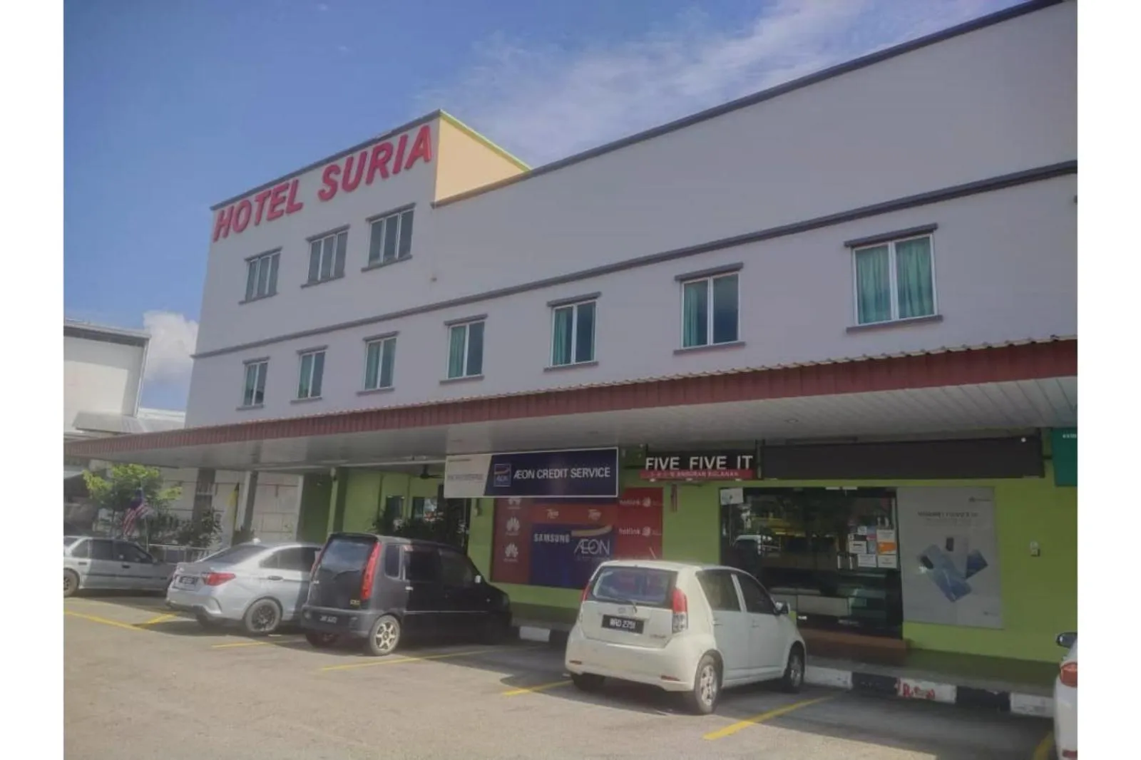 Property building in JQ Suria Hotel