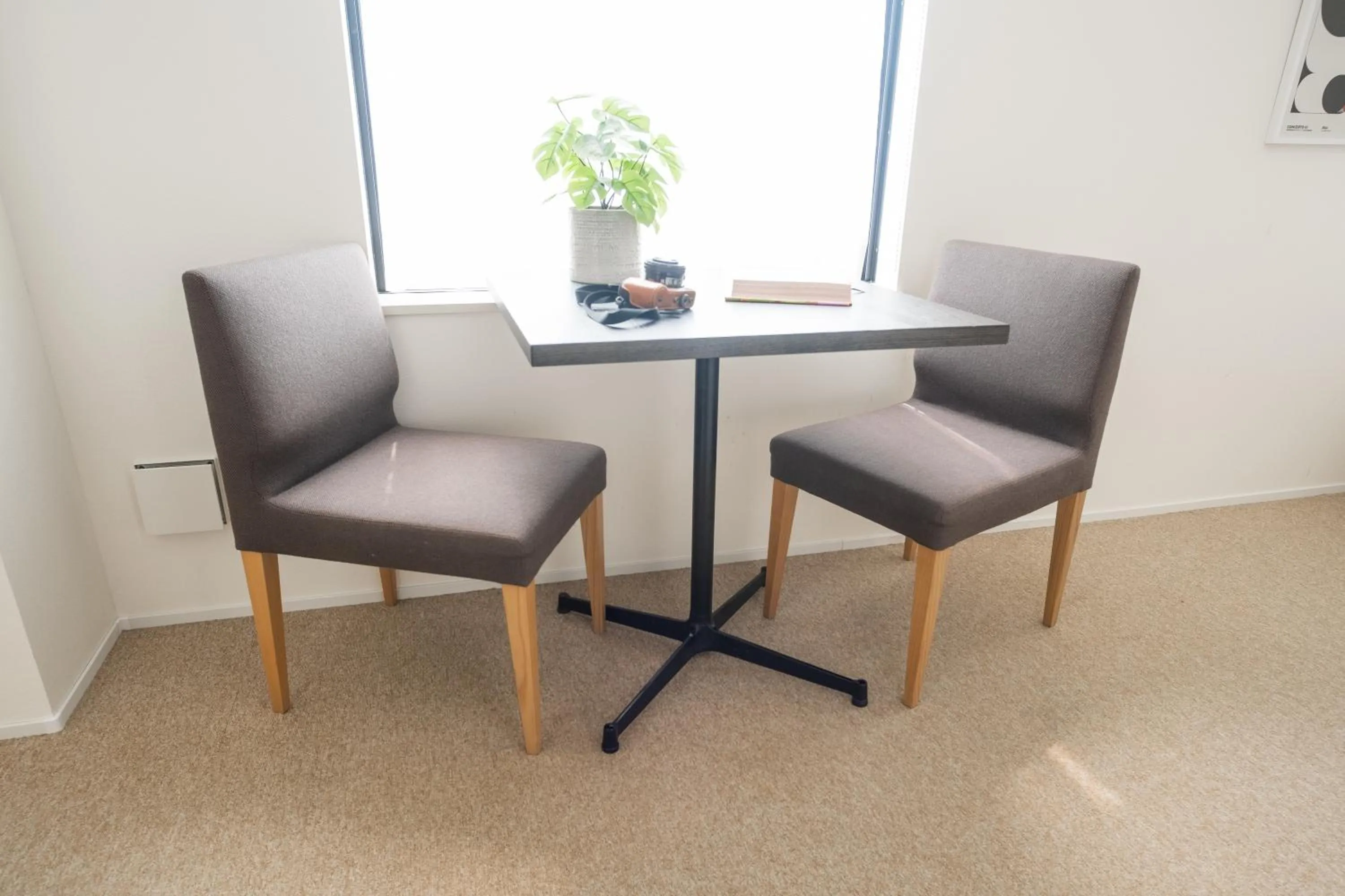 Seating area in KABIN Minamiza