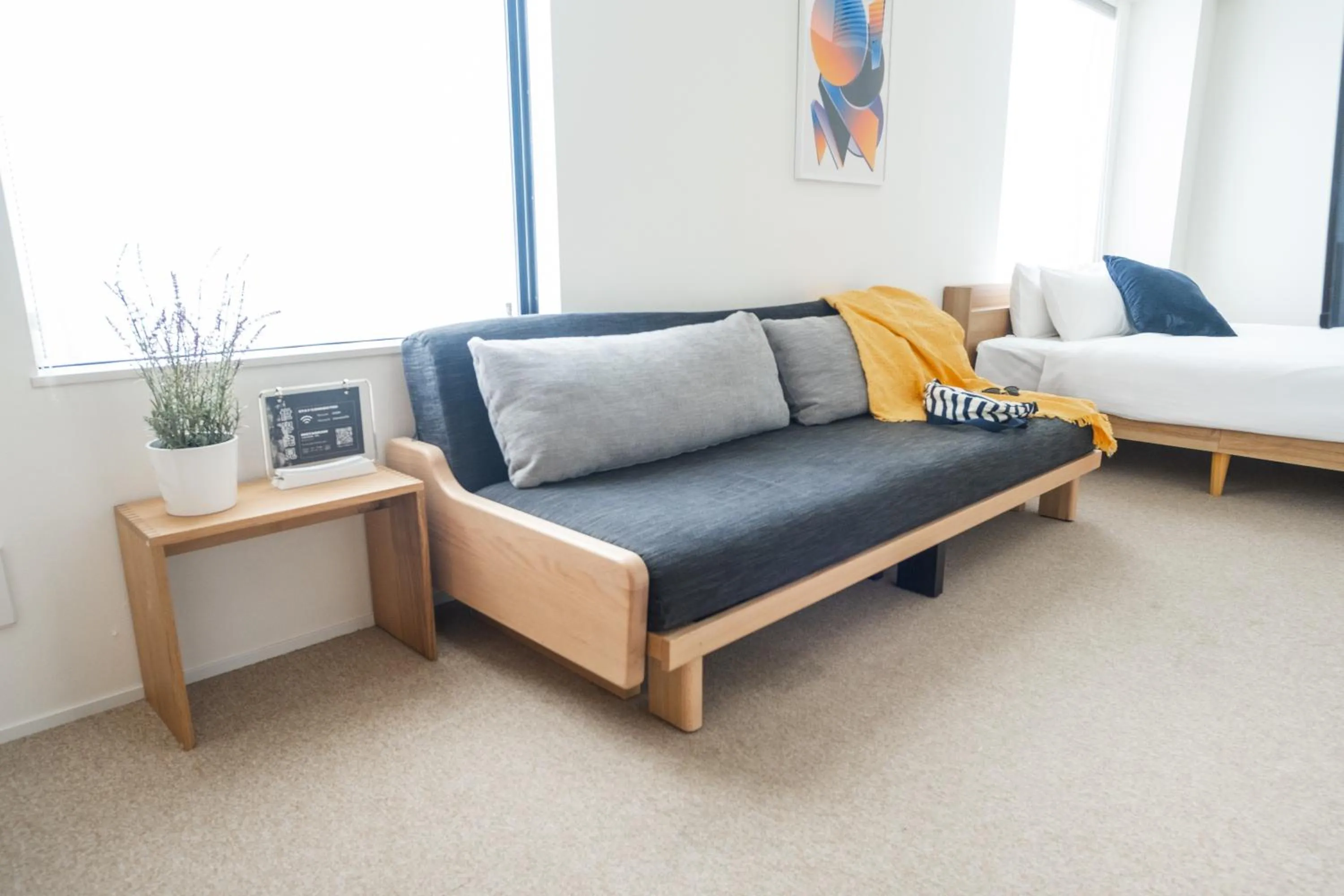 Photo of the whole room in KABIN Minamiza