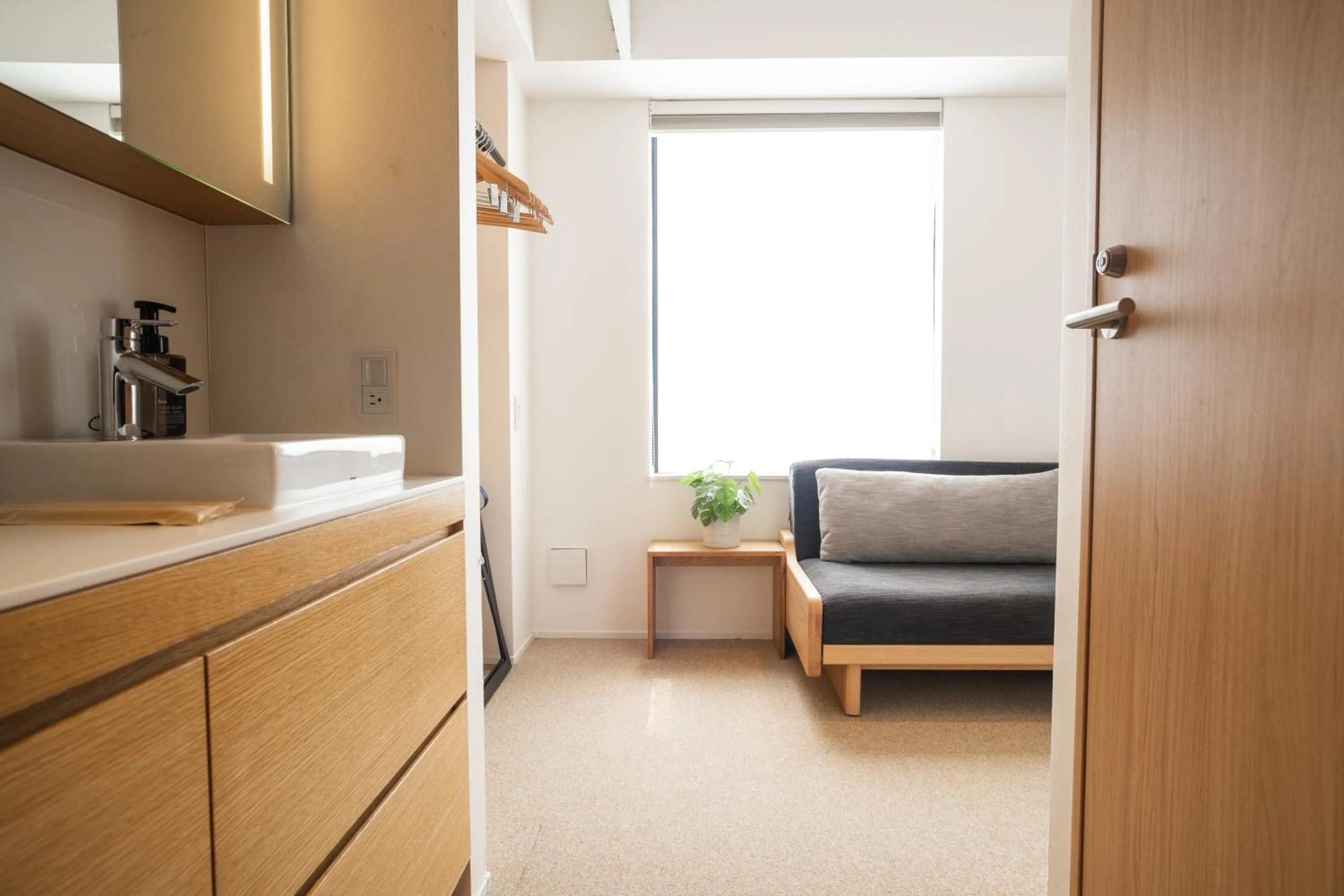 Photo of the whole room in KABIN Minamiza