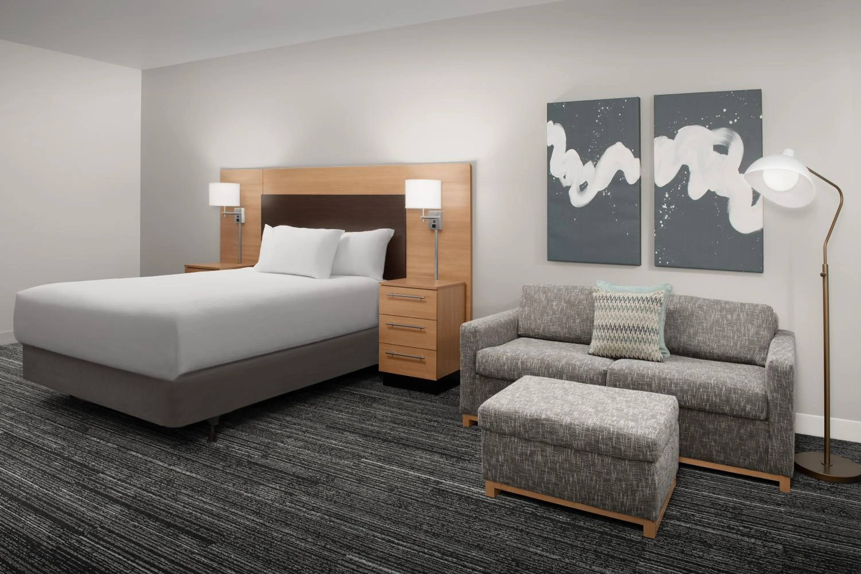 Bedroom, Bed in TownePlace Suites by Marriott Cheyenne Southwest/Downtown Area