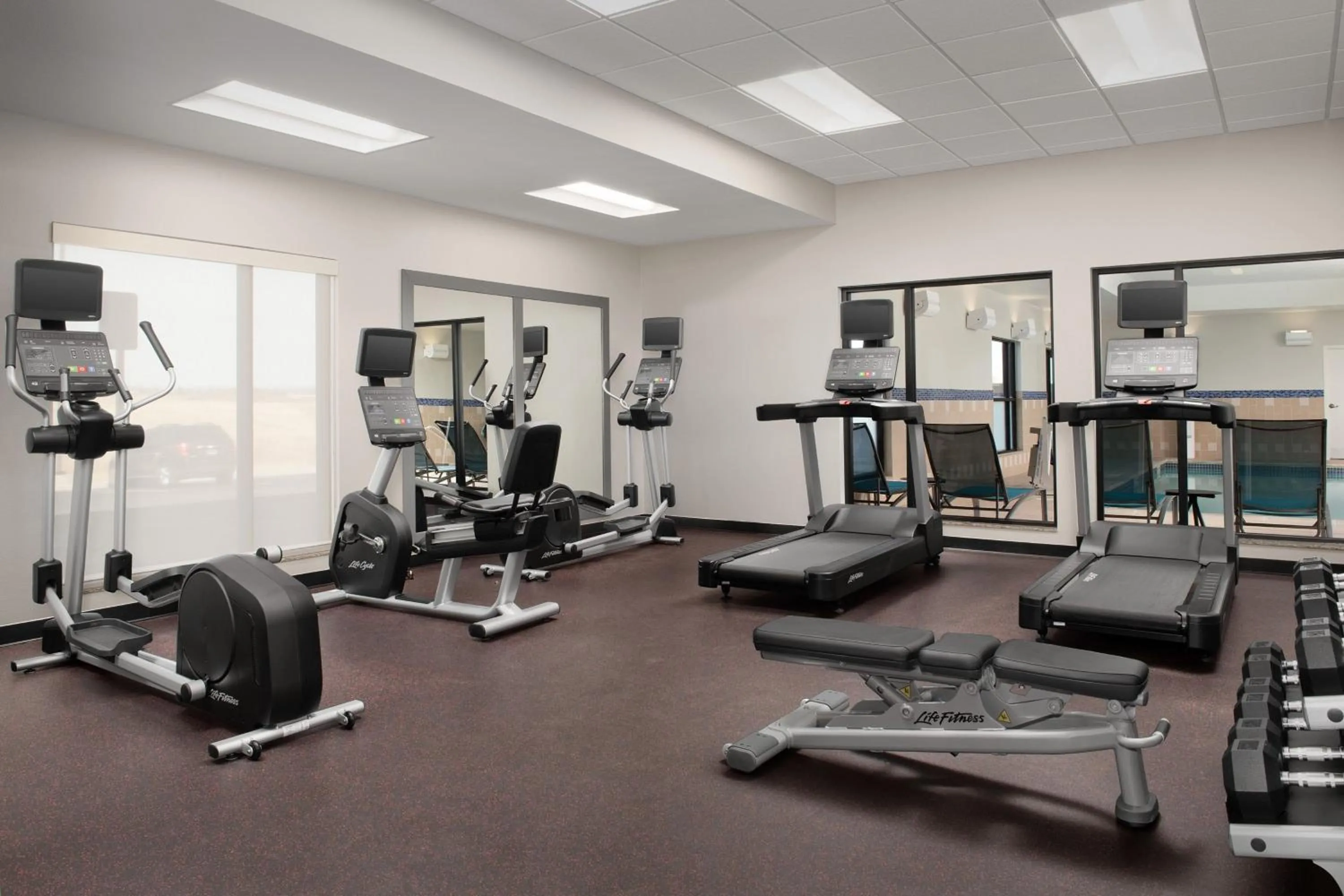Fitness centre/facilities in TownePlace Suites by Marriott Cheyenne Southwest/Downtown Area