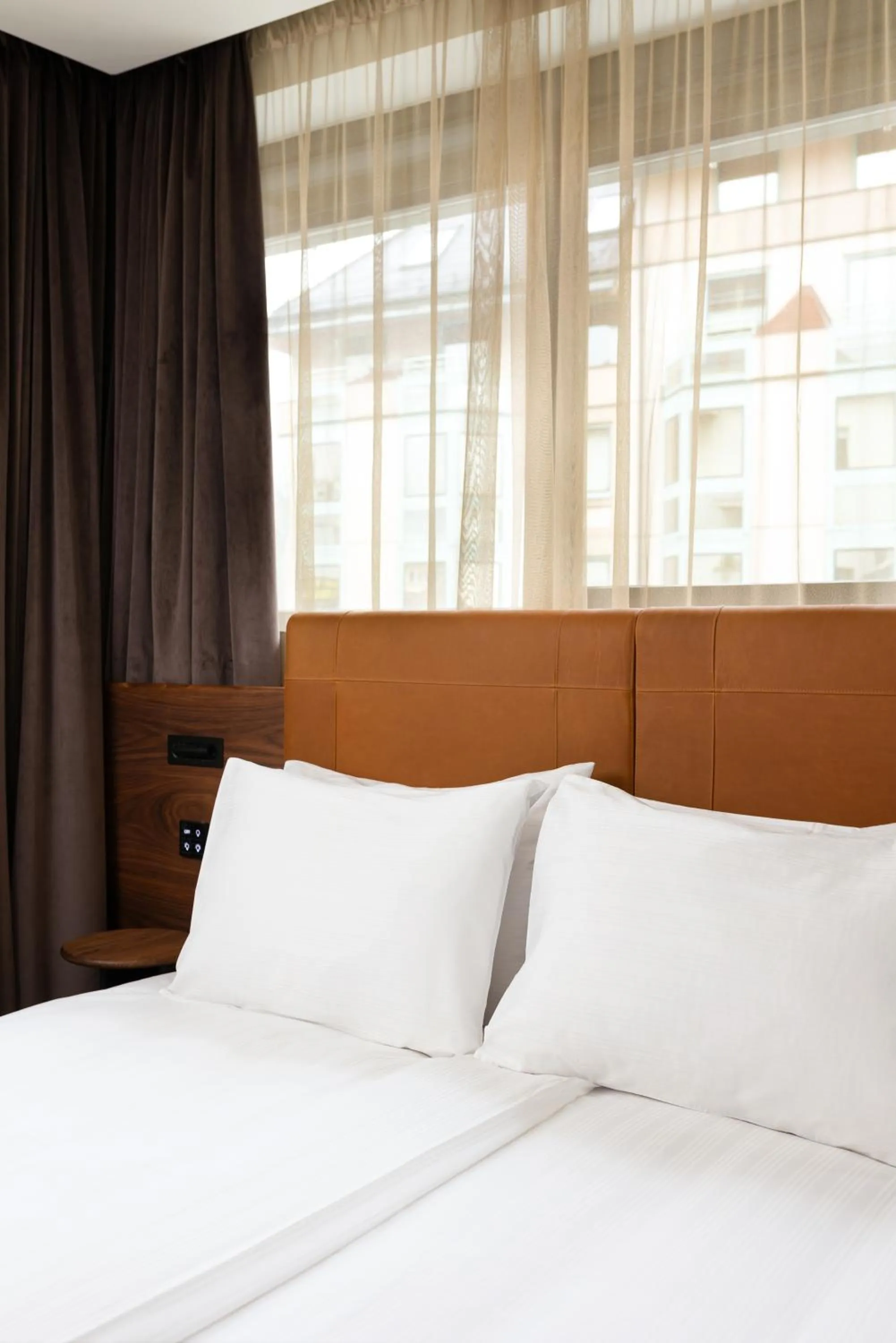 Bed in Hotel GIN Budapest