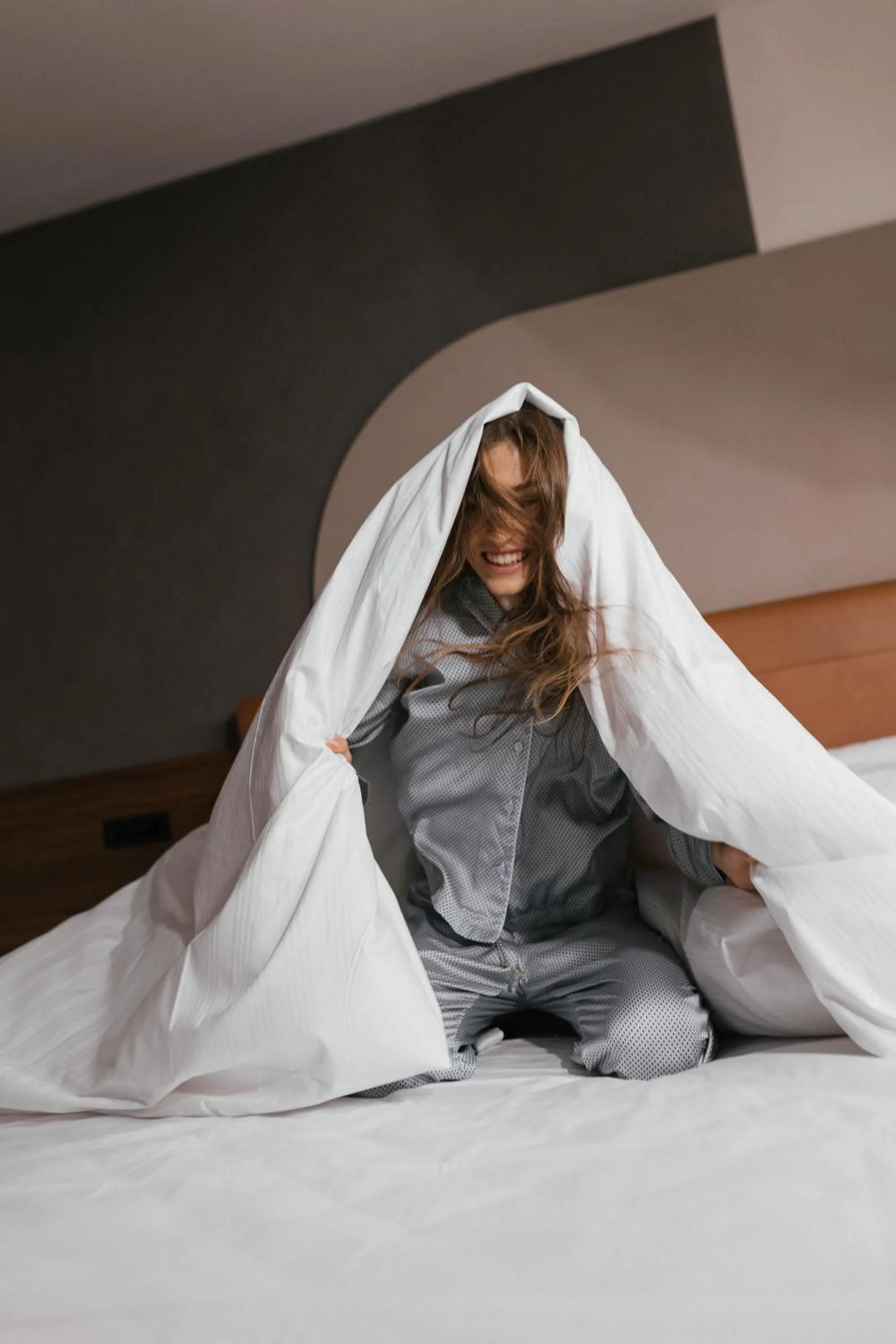 People, Bed in Hotel GIN Budapest