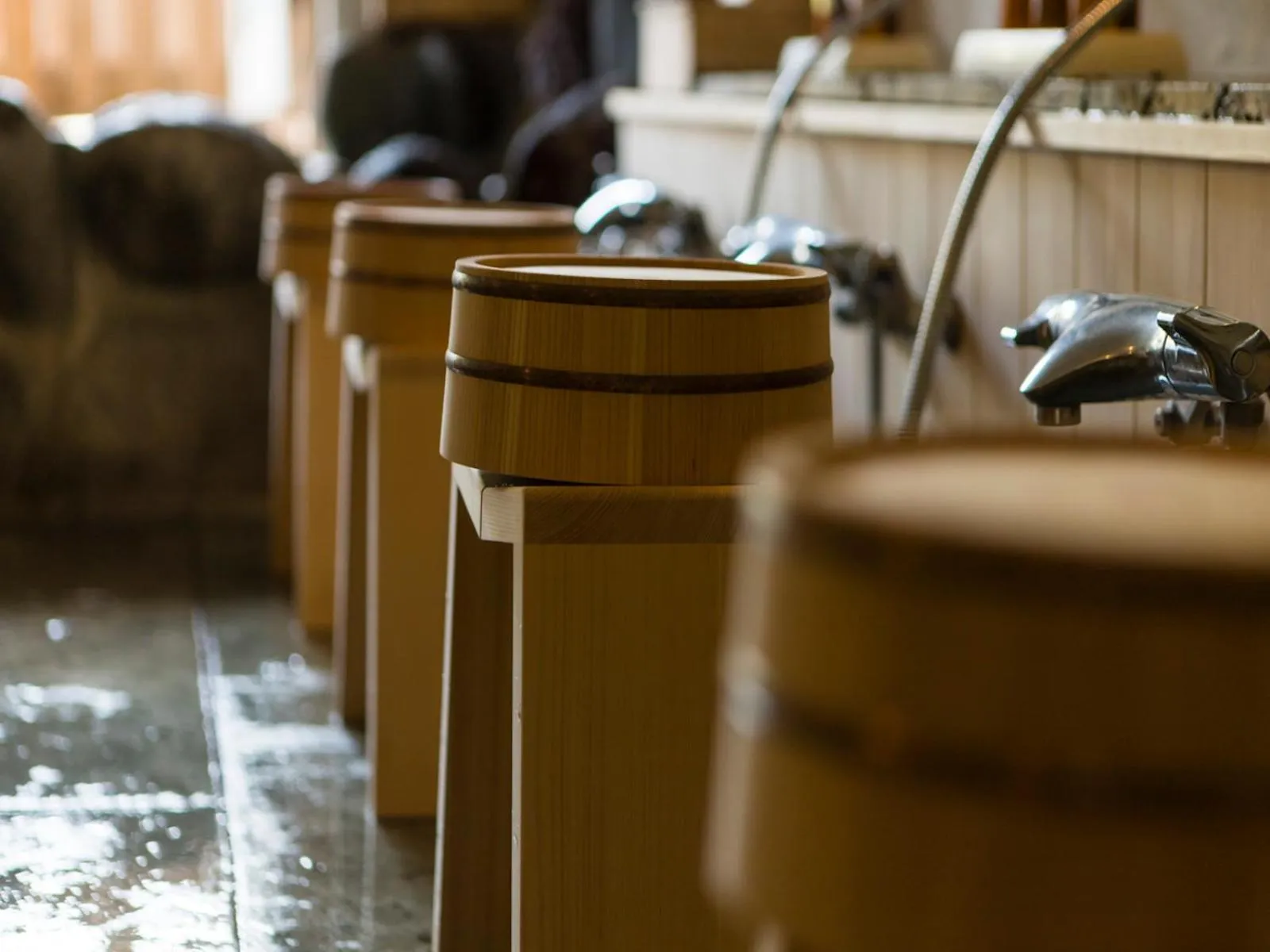 Hot Spring Bath in Izu Atagawa Onsen Miharuya