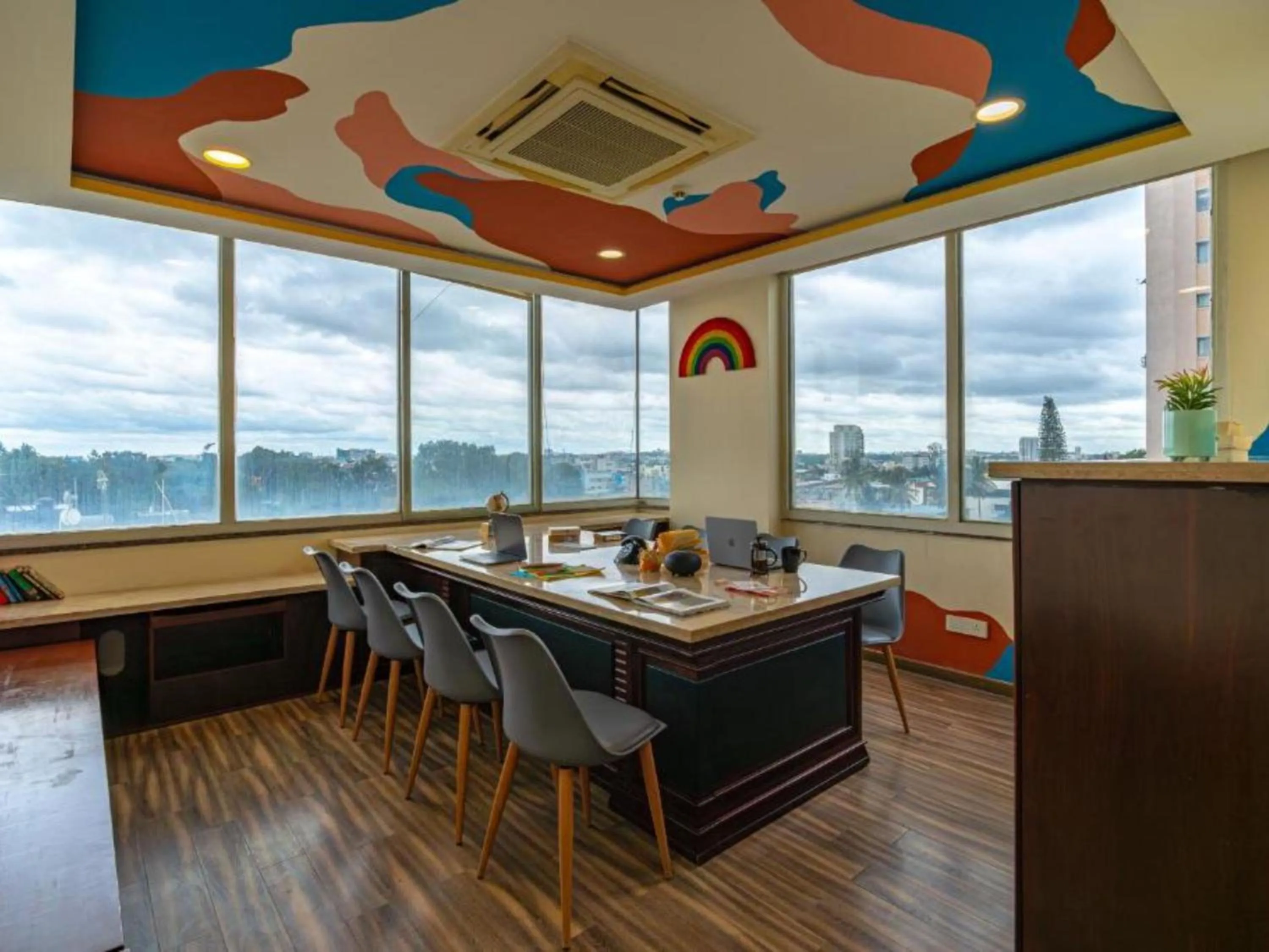 Natural landscape in The Hosteller Bangalore, Brigade Road