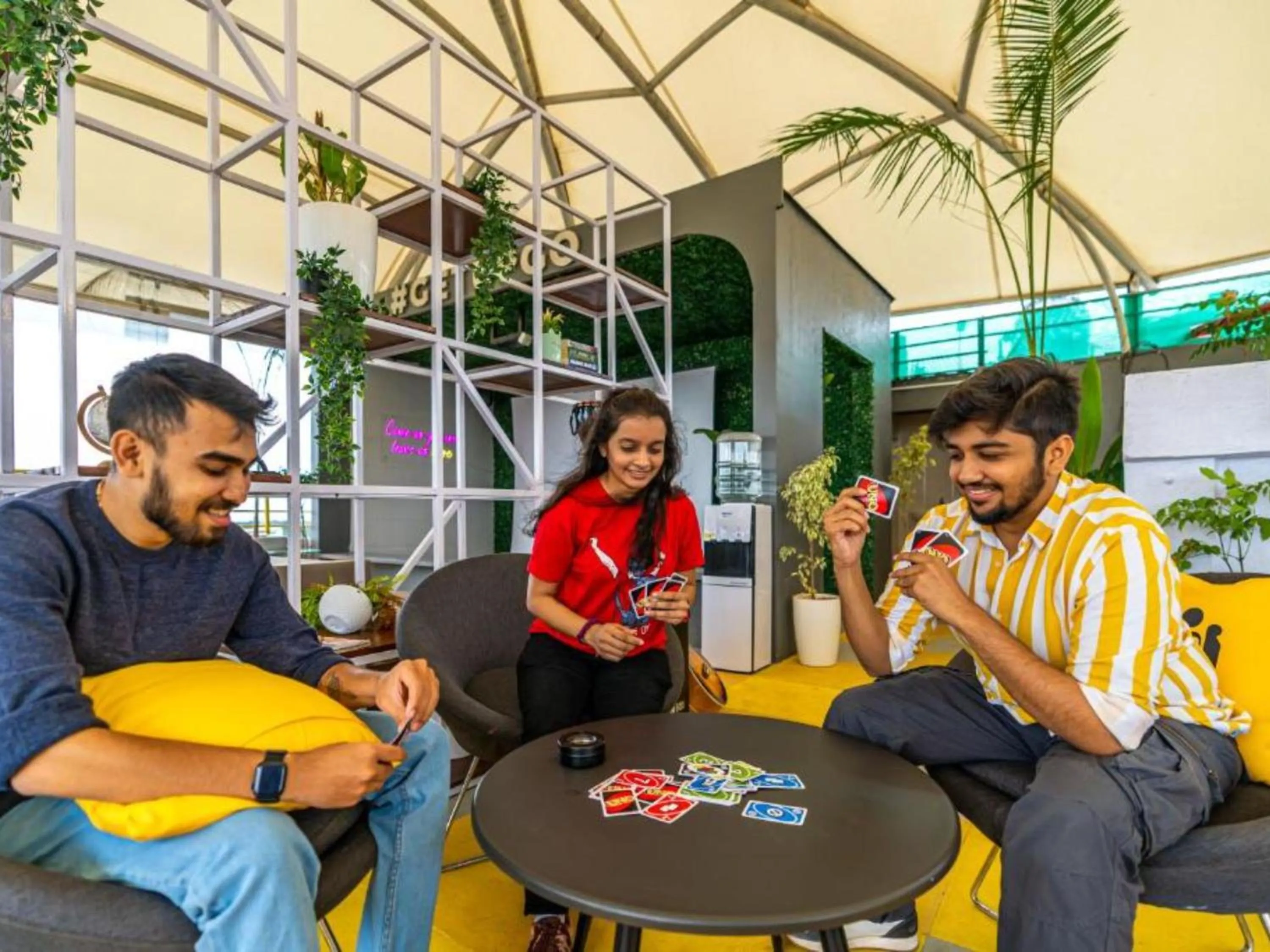 People in The Hosteller Bangalore, Brigade Road