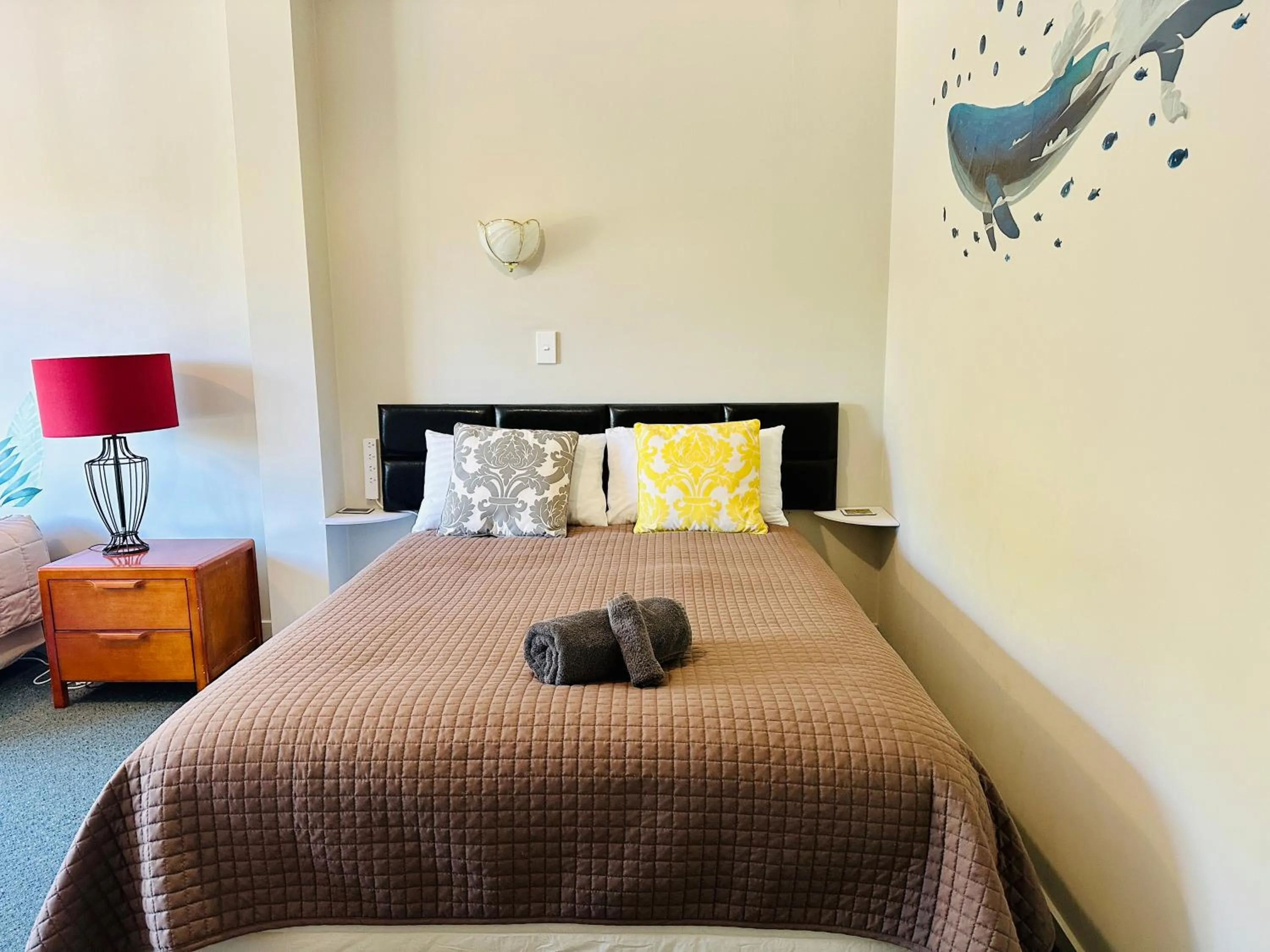 Bed in A1 Kaikoura Motel & Apartment