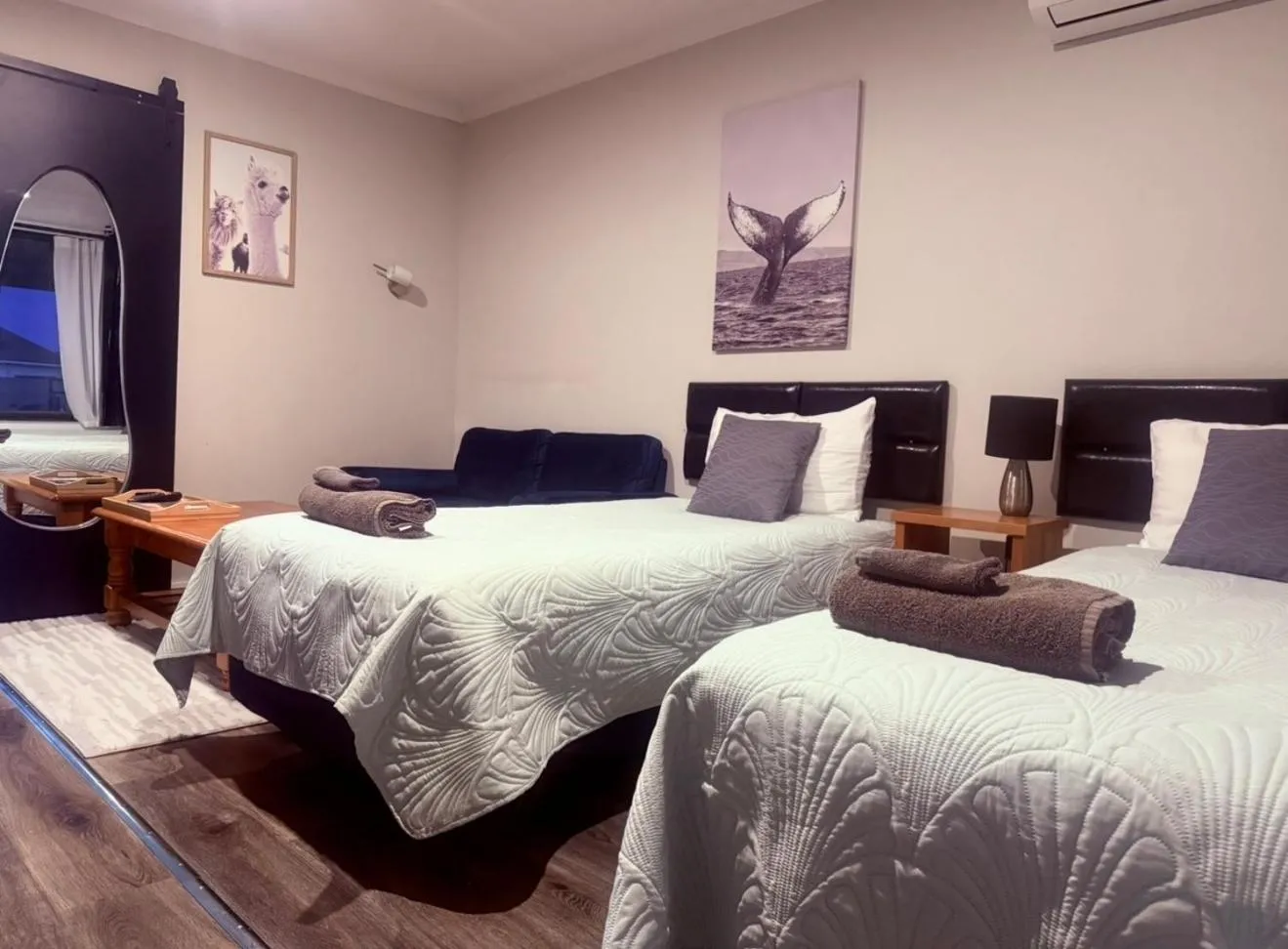Bed in A1 Kaikoura Motel & Apartment