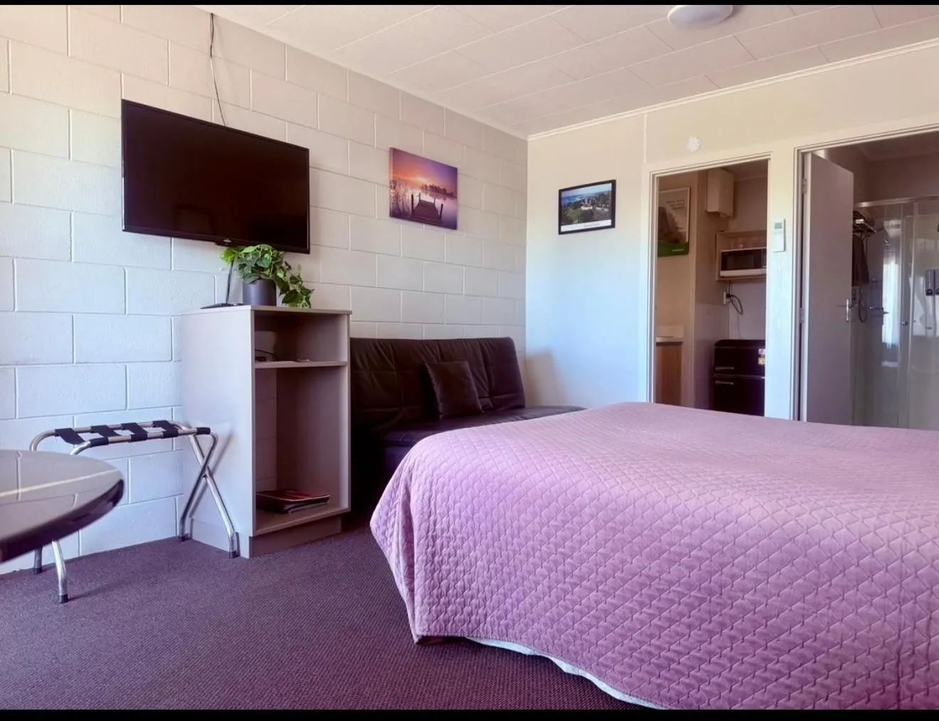 Bed in A1 Kaikoura Motel & Apartment
