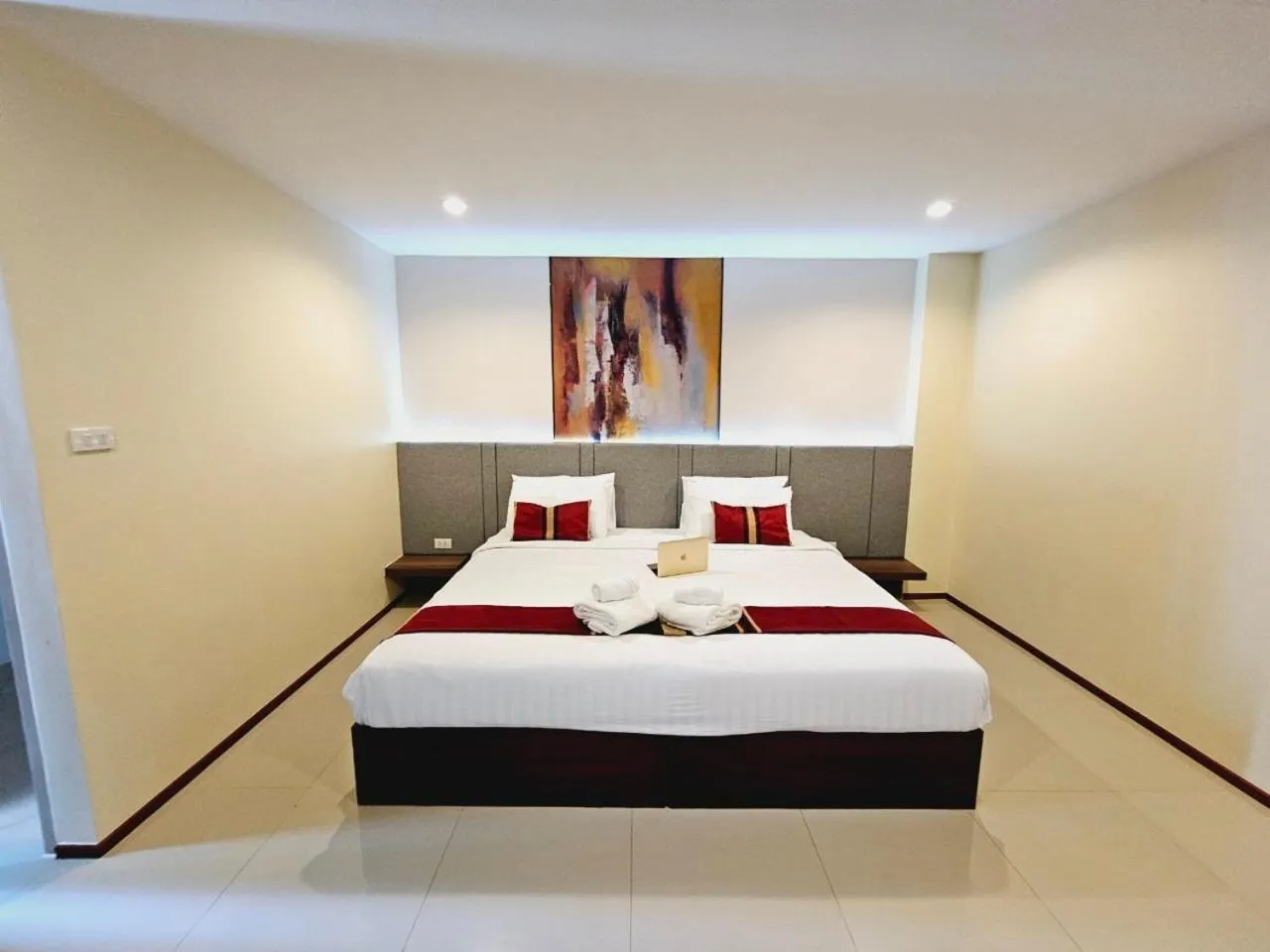 Bed in STAYHERE@AIRPORT SERVICE APARTMENT