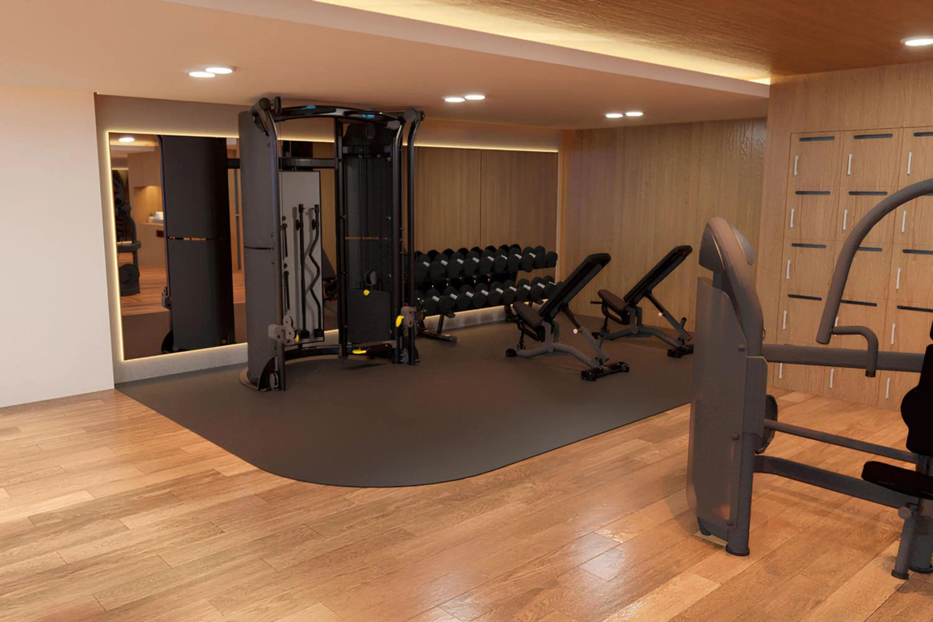 Fitness centre/facilities in Courtyard by Marriott Seoul Pangyo