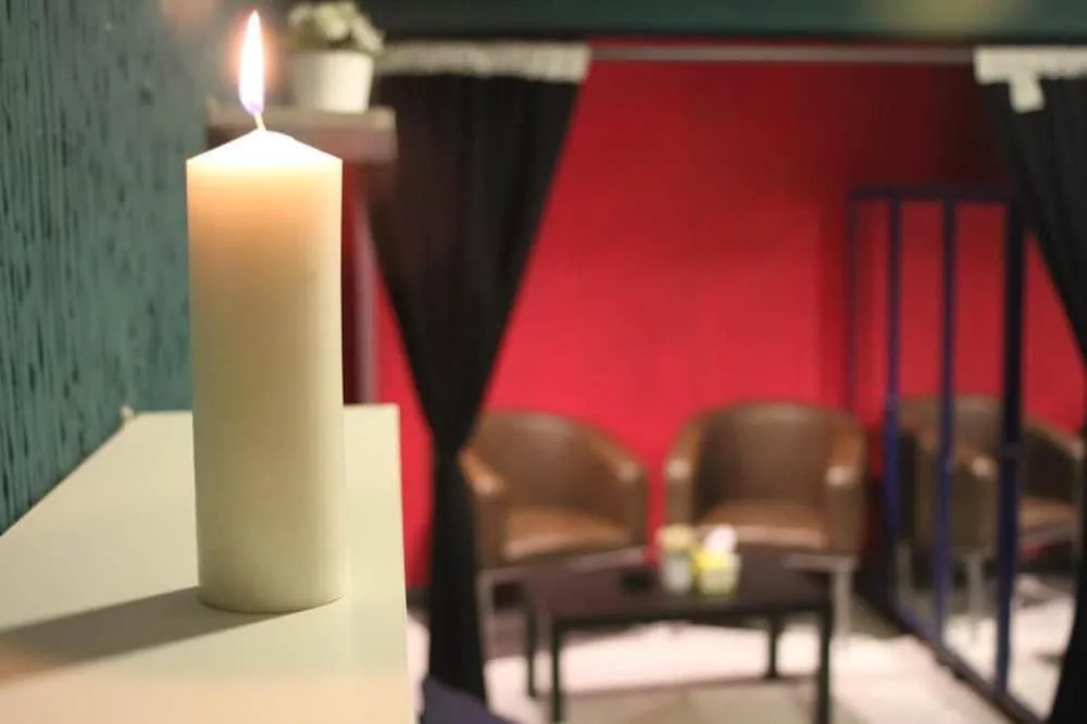 Living room in The New Garden Palace Hotel