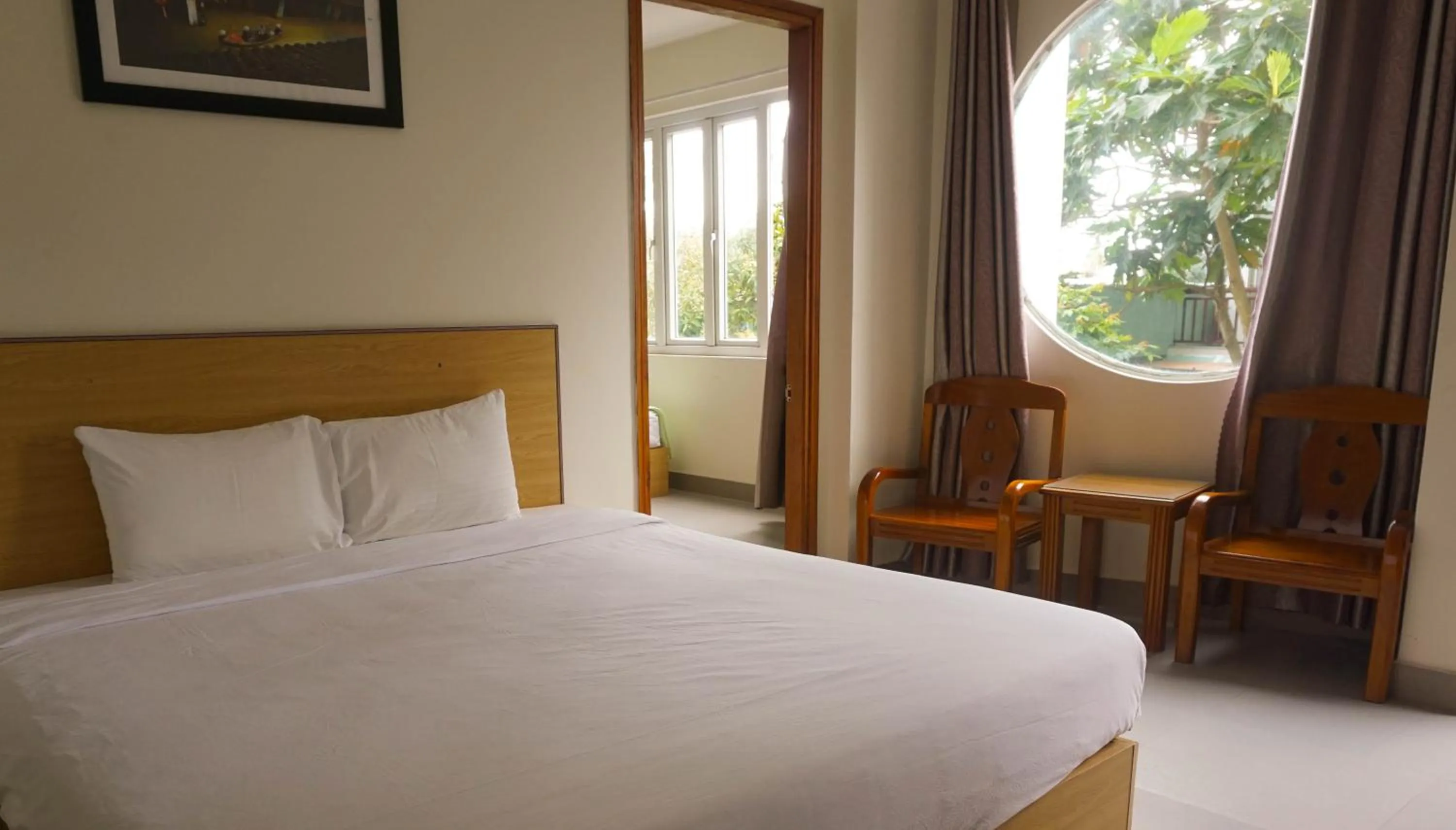Property building, Bed in Paradise Hotel Hoi An