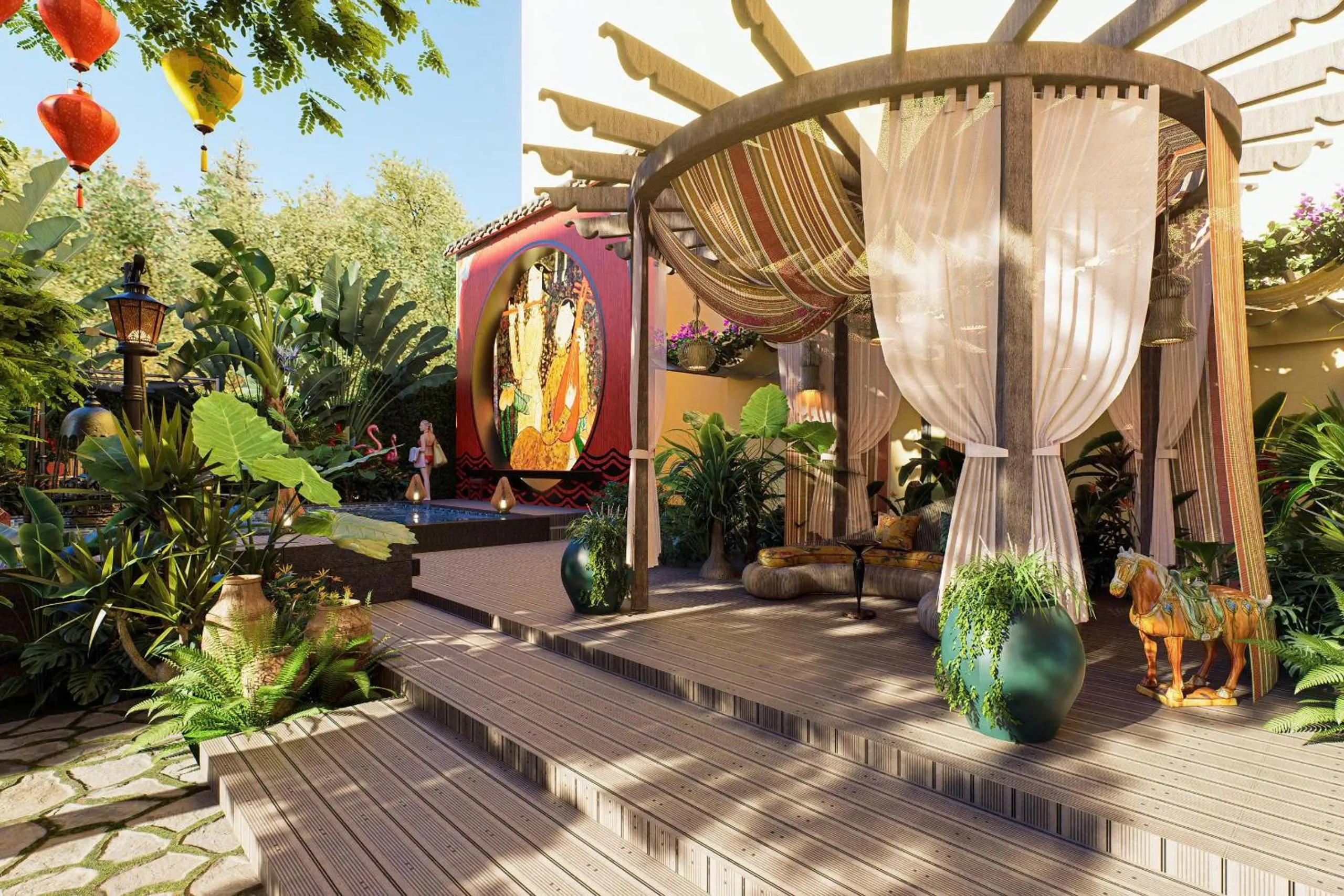 Property building in Paradise Hotel Hoi An