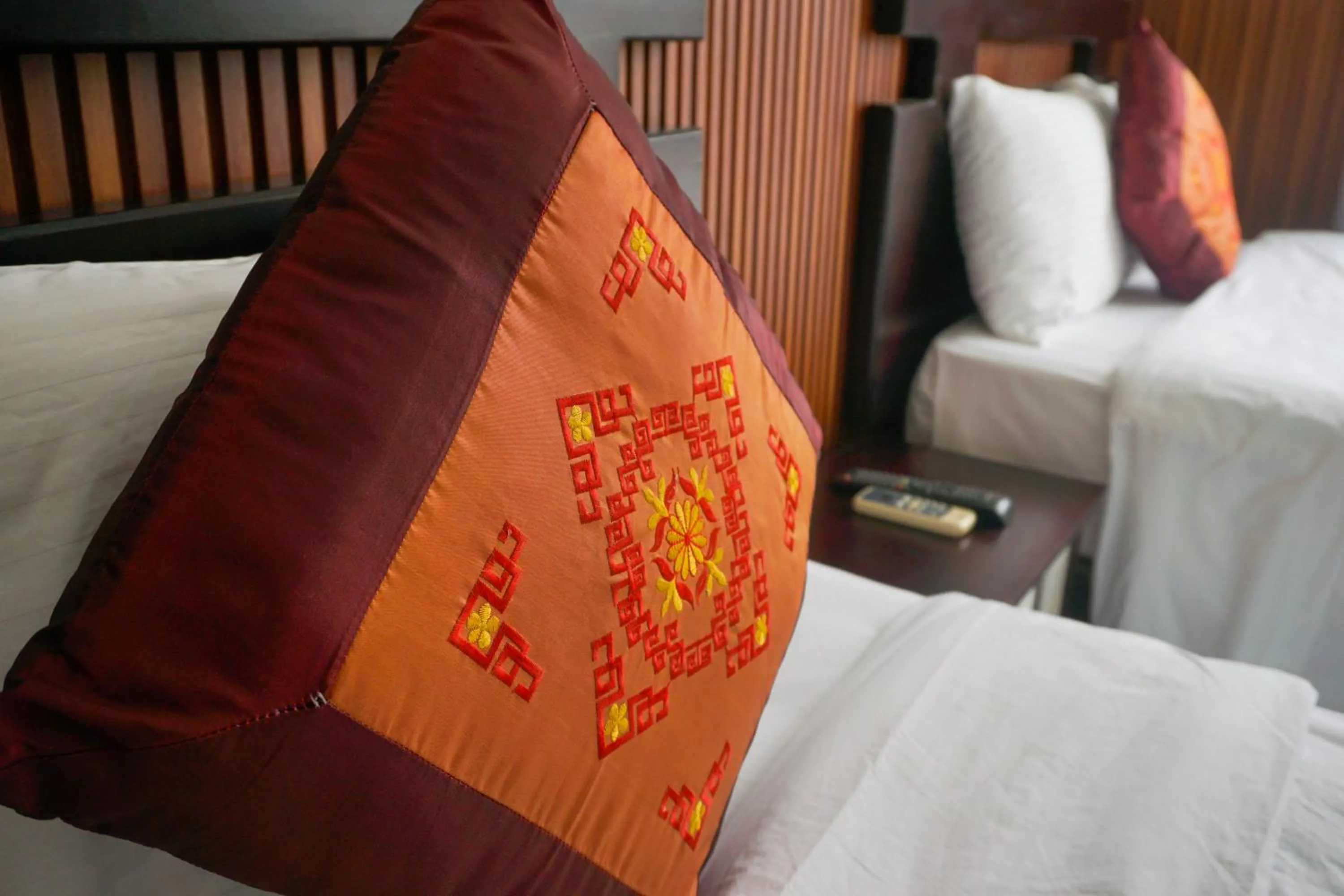 Property building, Bed in Paradise Hotel Hoi An