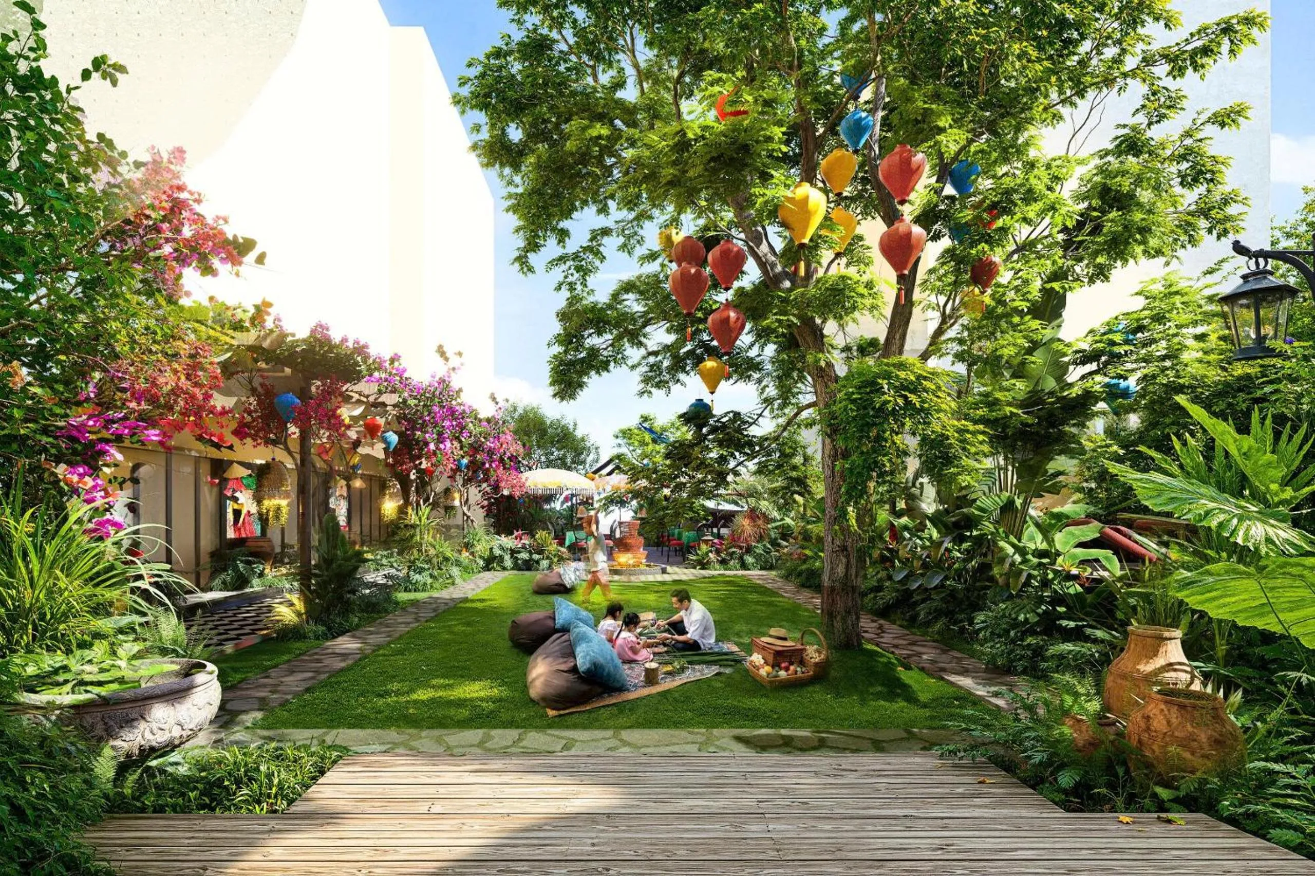 Property building in Paradise Hotel Hoi An