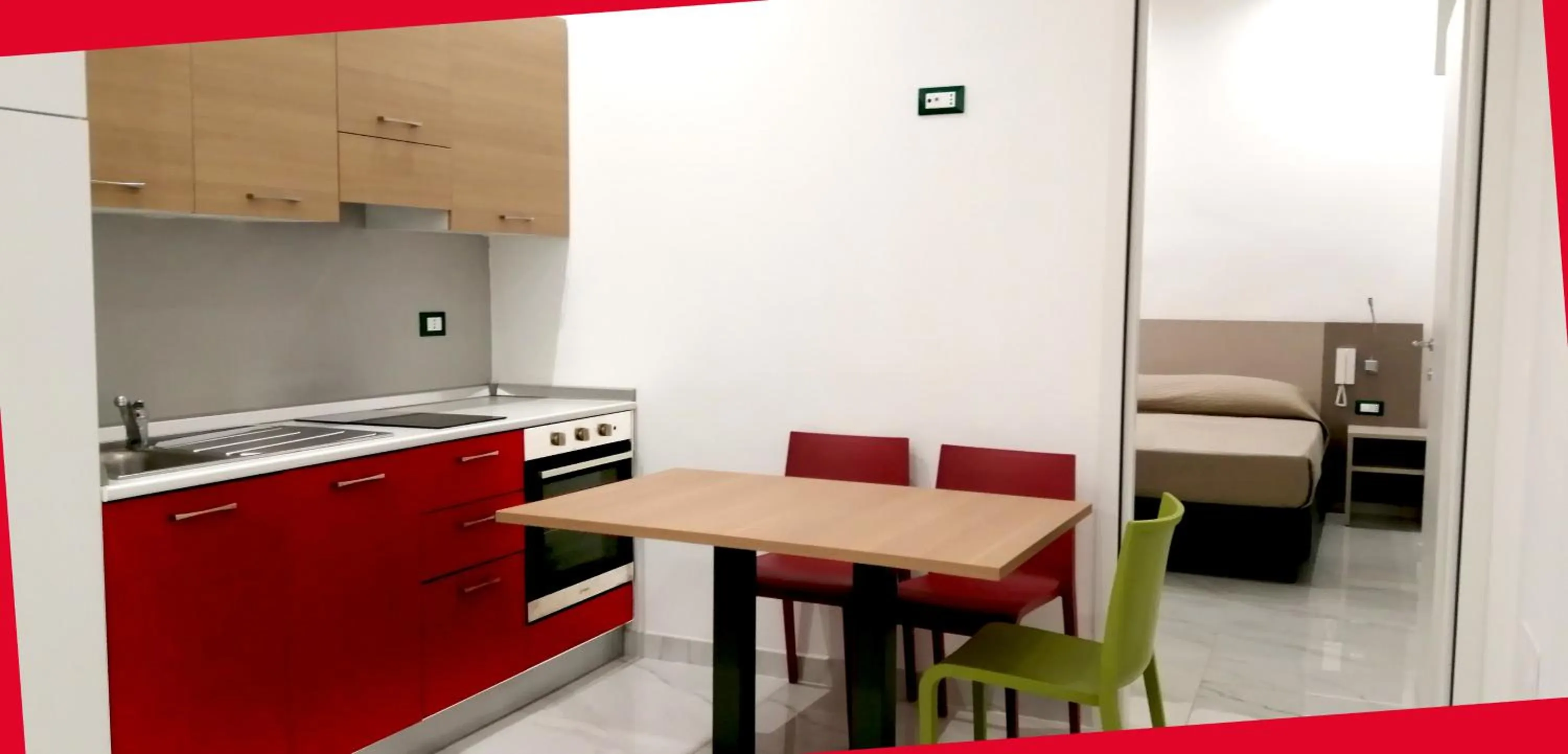 Kitchen or kitchenette in HOTEL HOUSE GARGANO