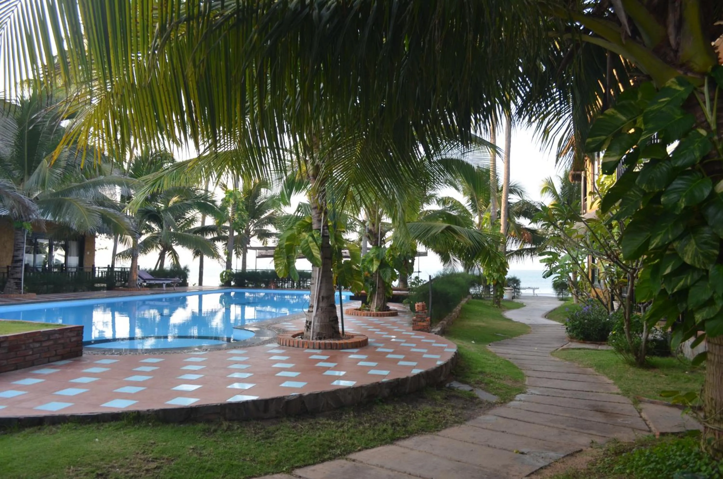 Garden in Rang Garden Beach Side